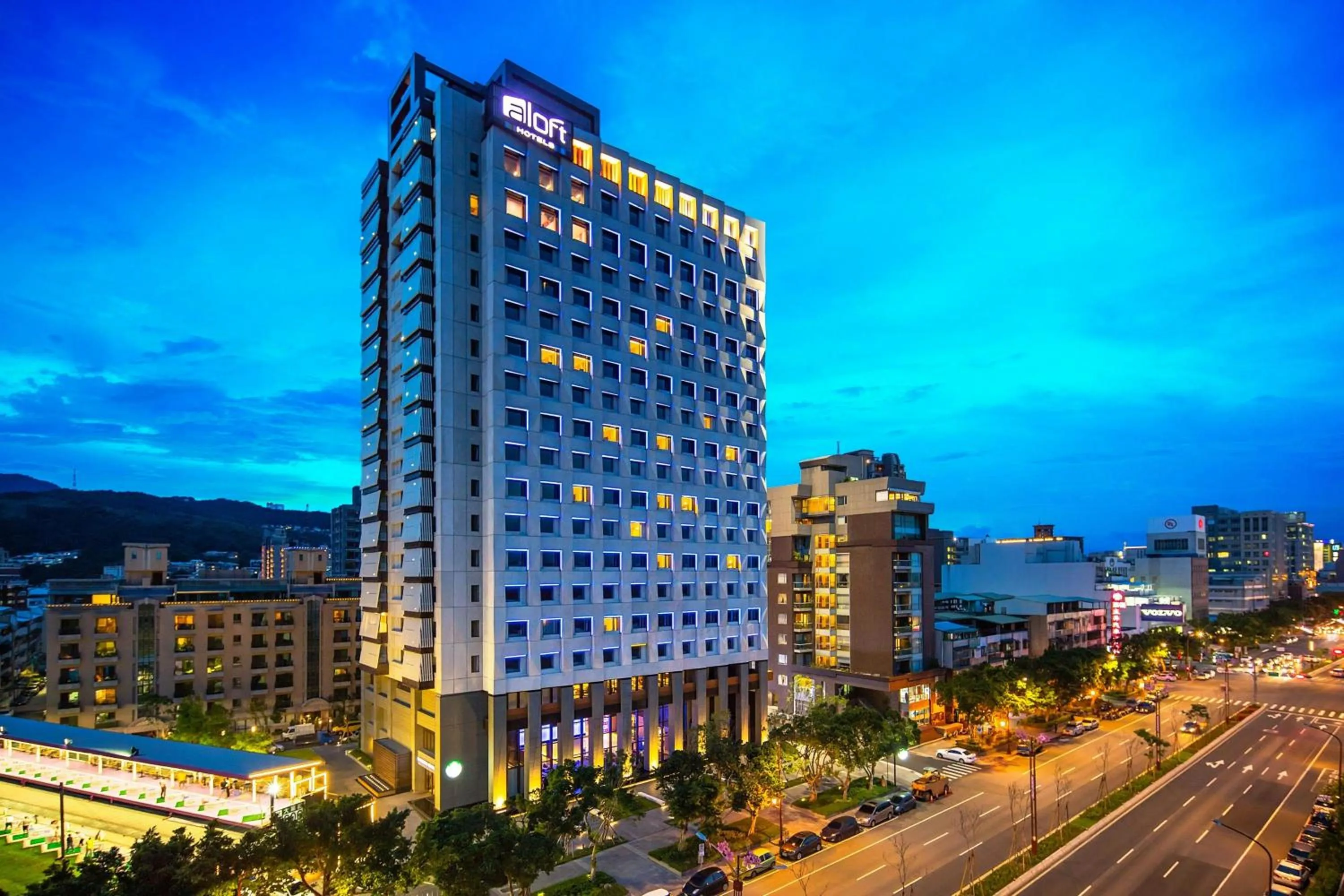 Property building in Aloft Taipei Beitou