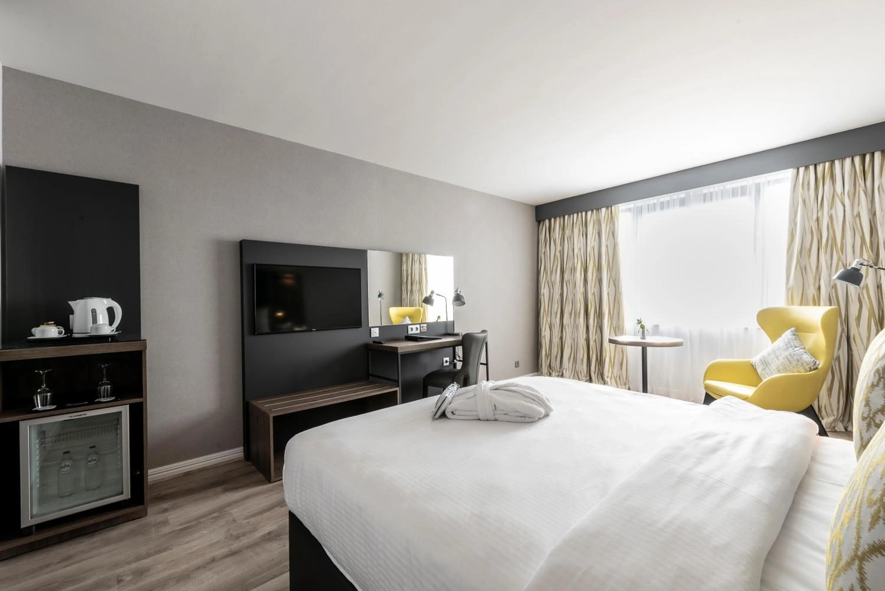 TV and multimedia, Bed in Gresham Belson Hotel Brussels