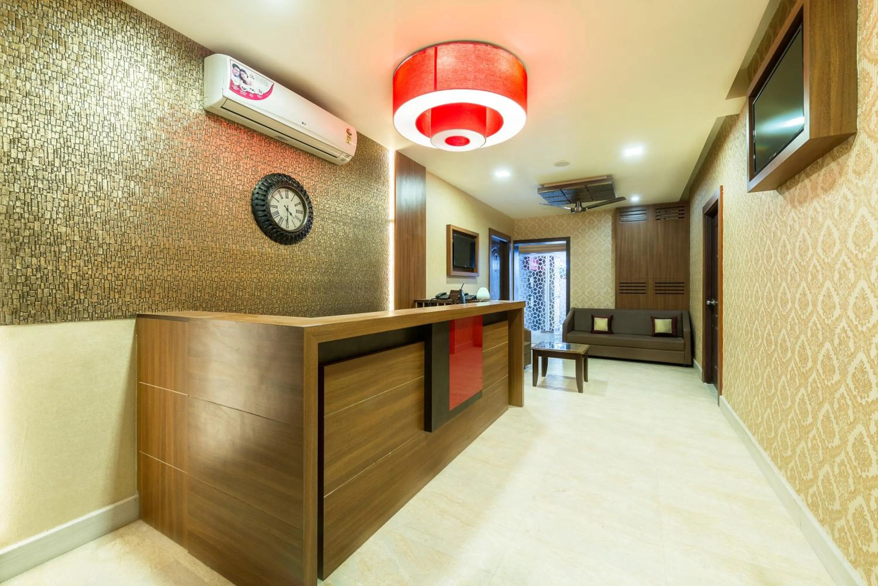 Lobby or reception in Treebo Nestlay Casa