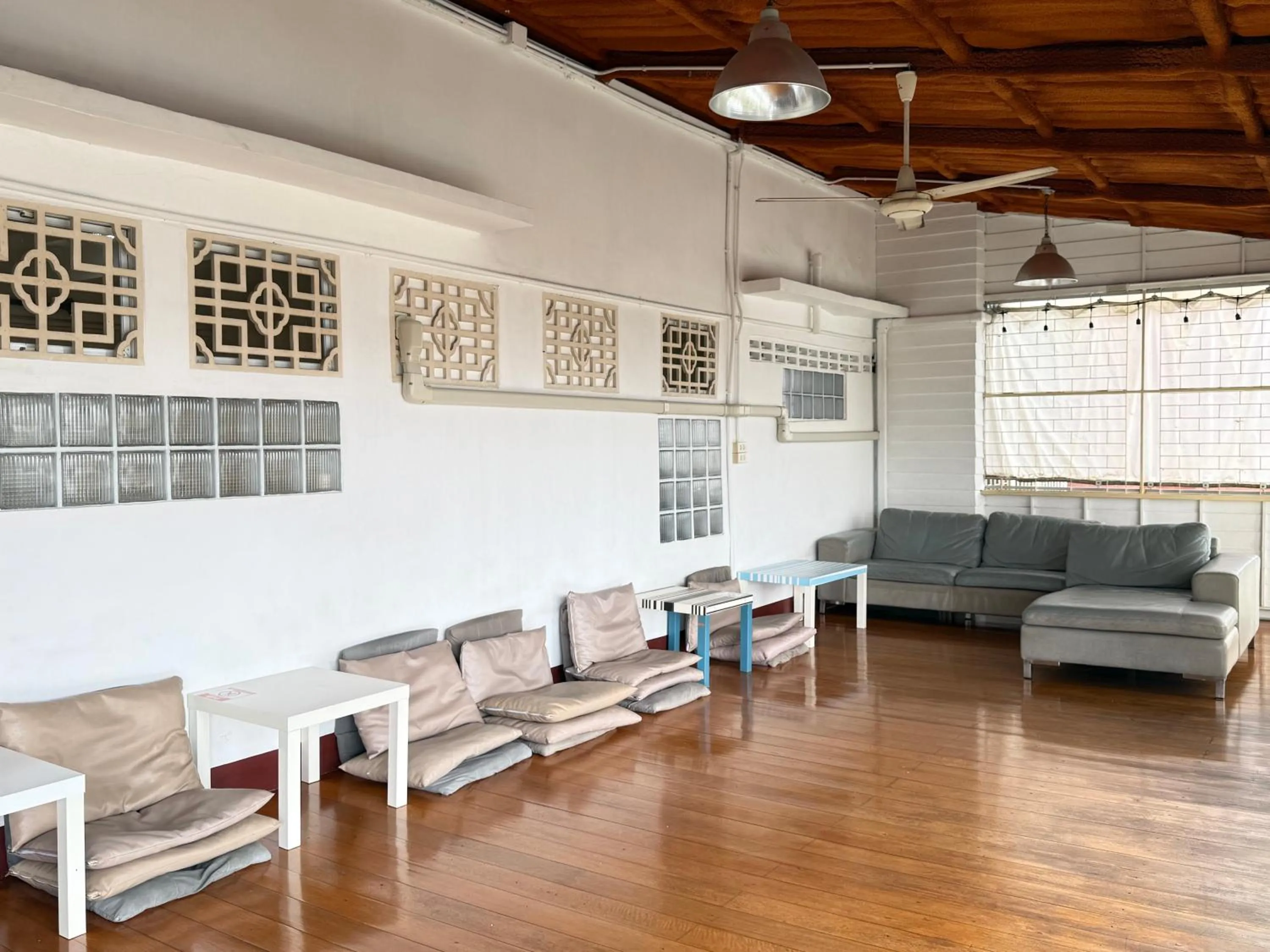 Balcony/Terrace in Baan Nampetch Hostel