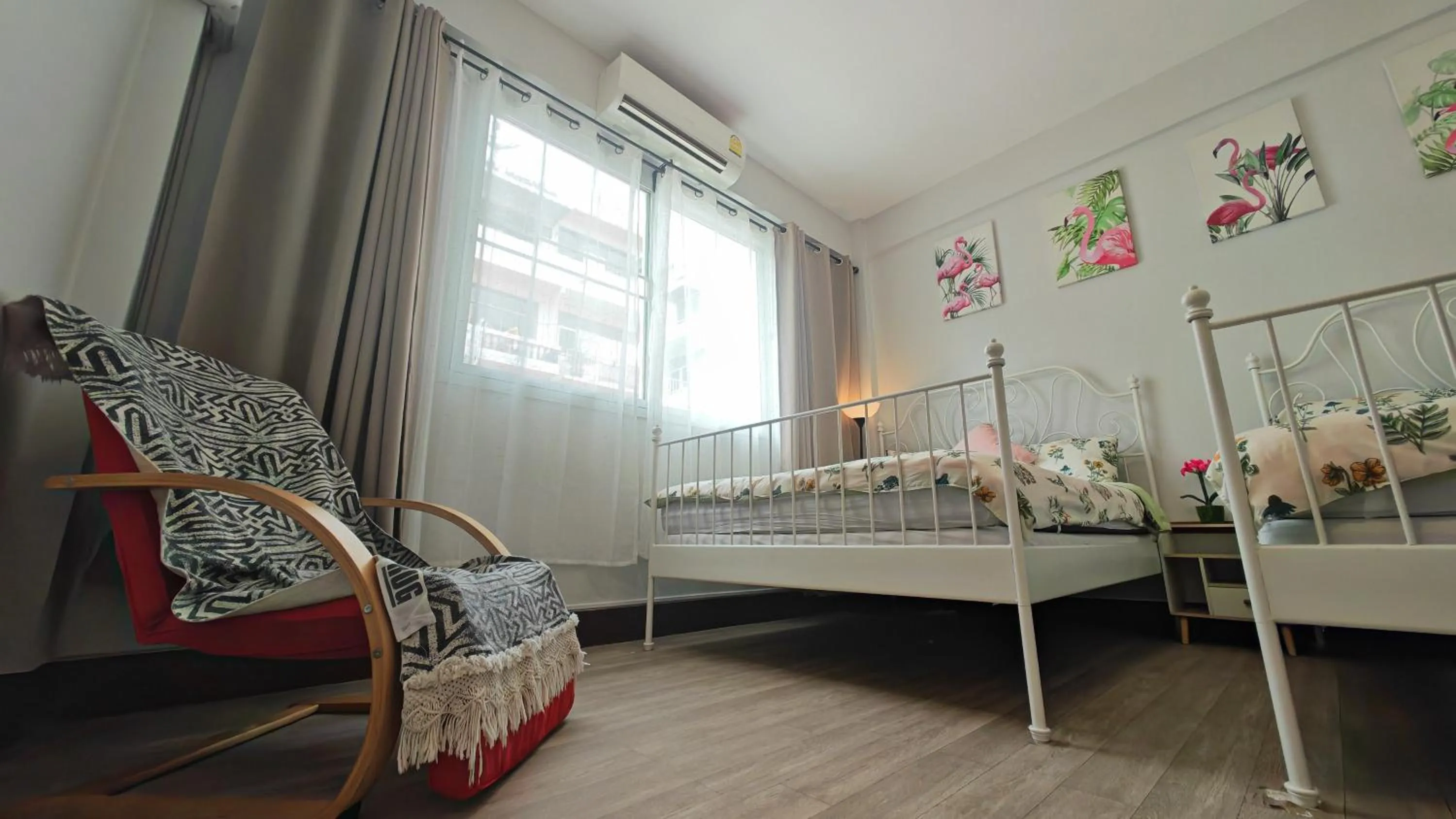 Bedroom, Bed in Baan Nampetch Hostel