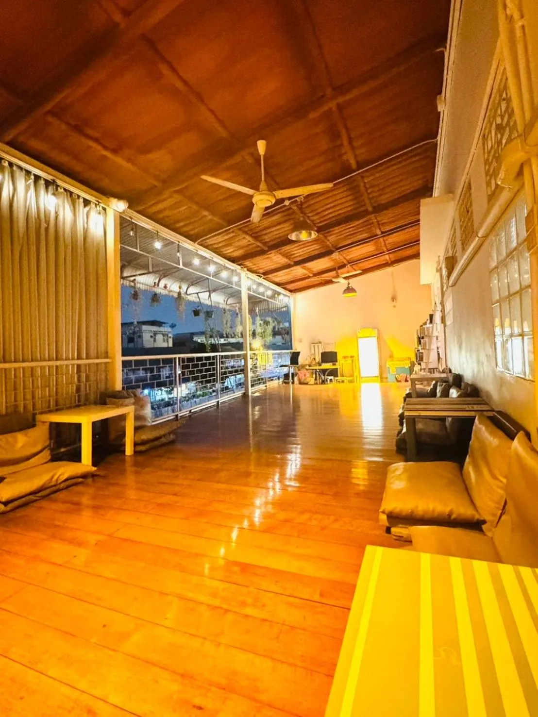 Balcony/Terrace in Baan Nampetch Hostel