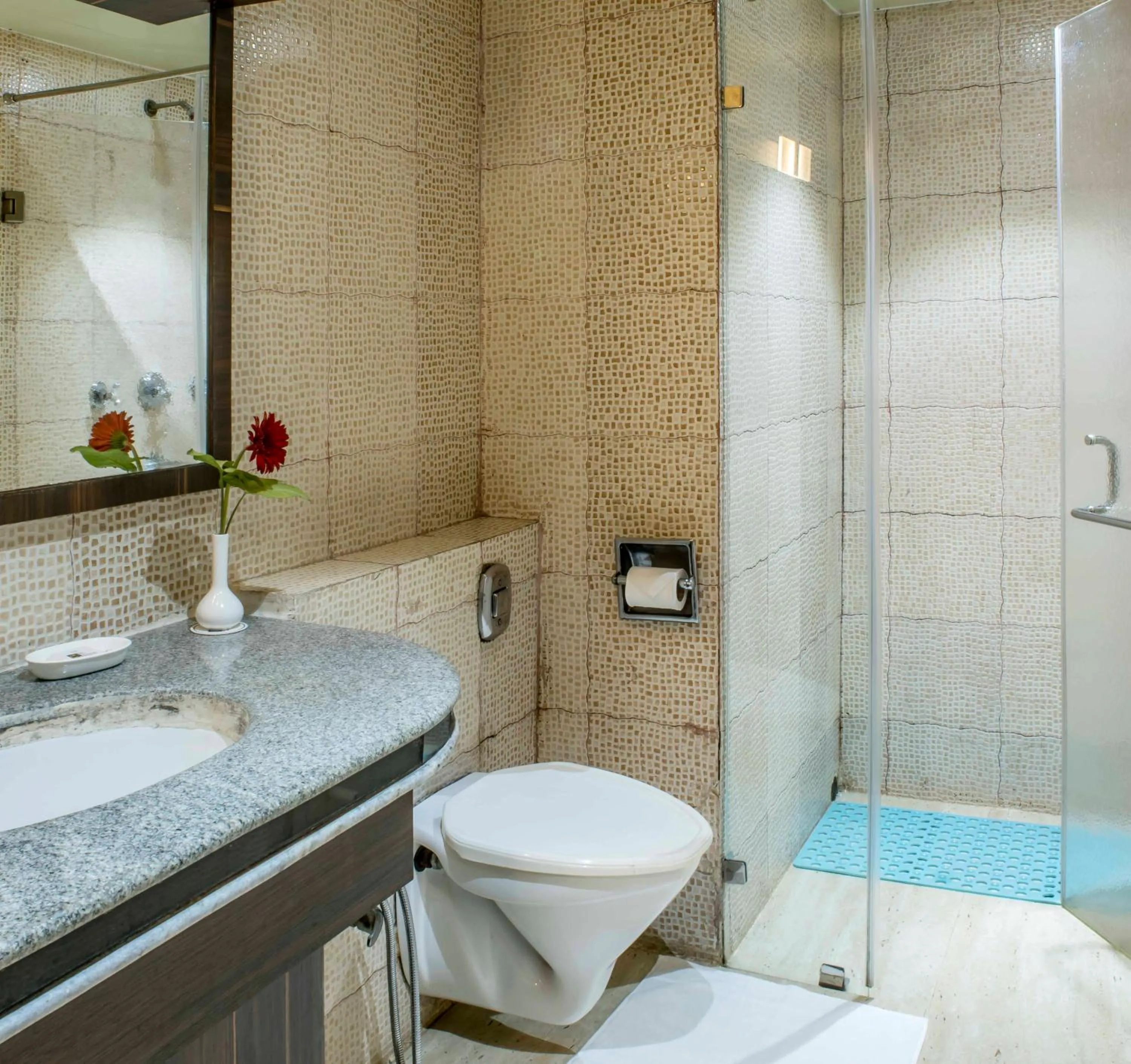 Bathroom in The Citi Residenci Hotel - Durgapur