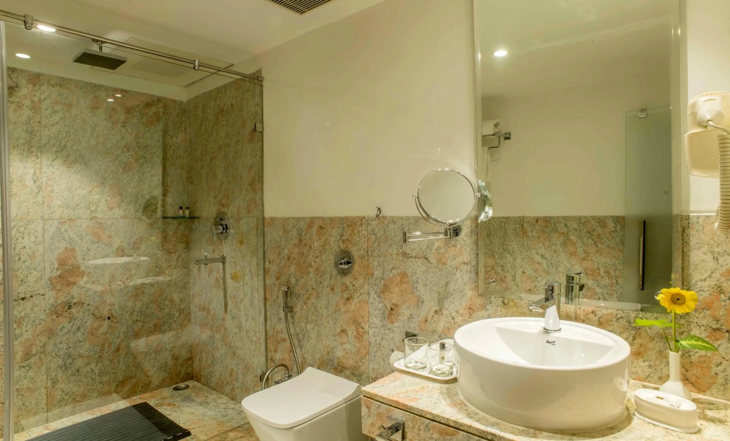 Bathroom in The Citi Residenci Hotel - Durgapur