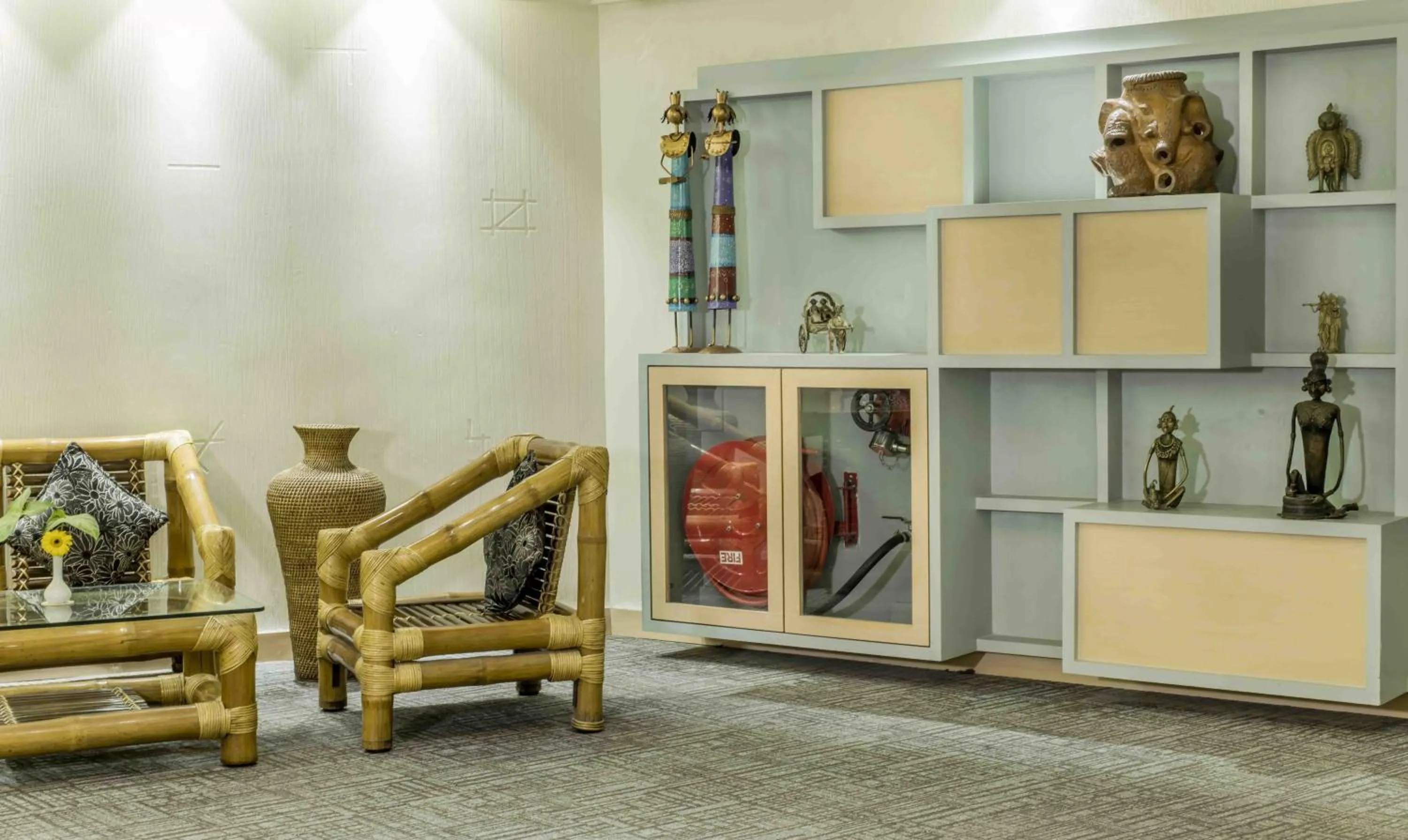 Seating area in The Citi Residenci Hotel - Durgapur