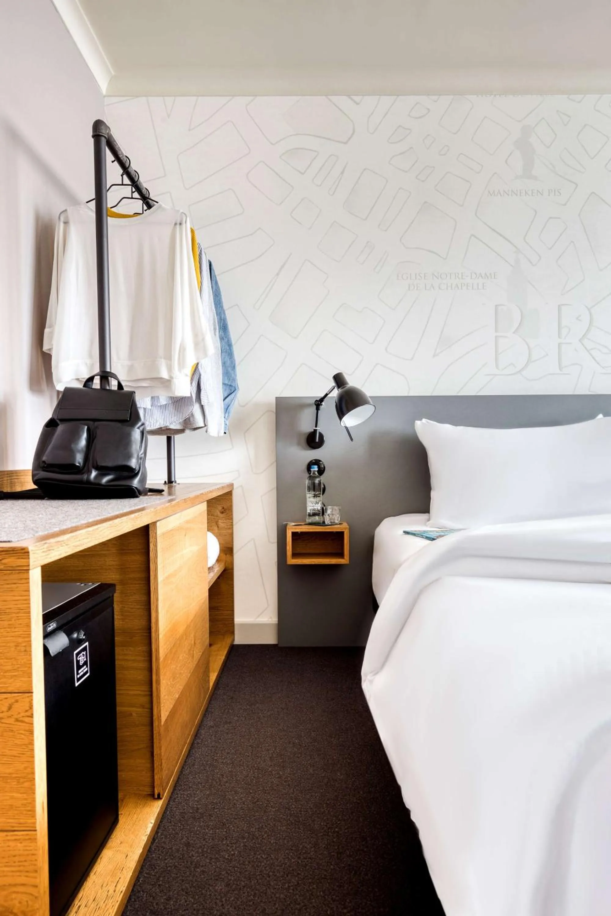 Bedroom, Bed in pentahotel Brussels City Centre