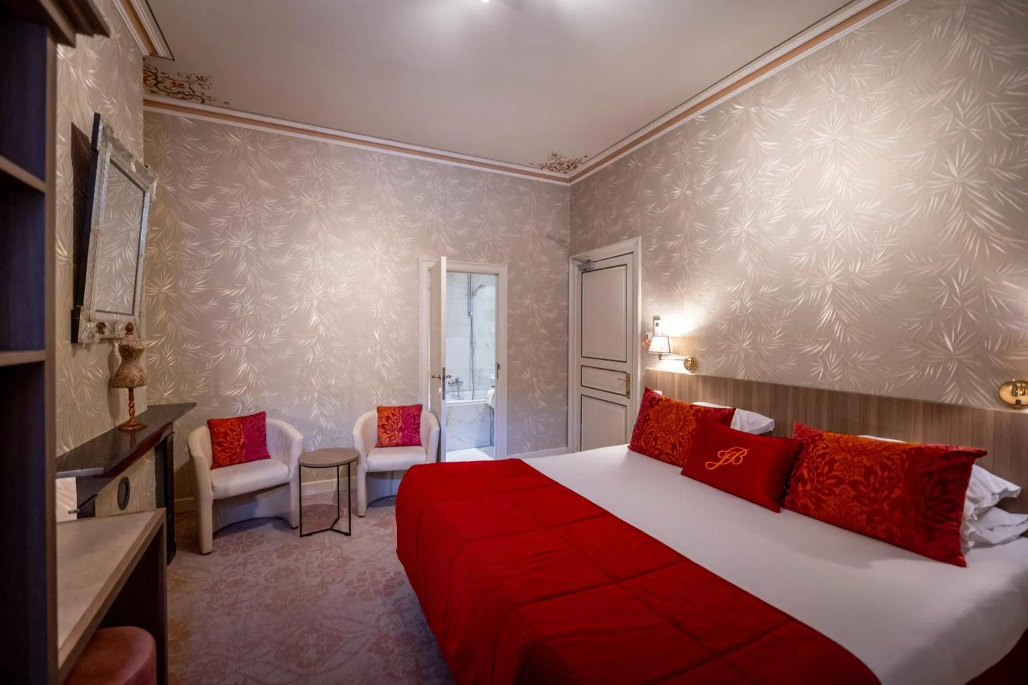 Bedroom, Bed in Hotel Jan Brito