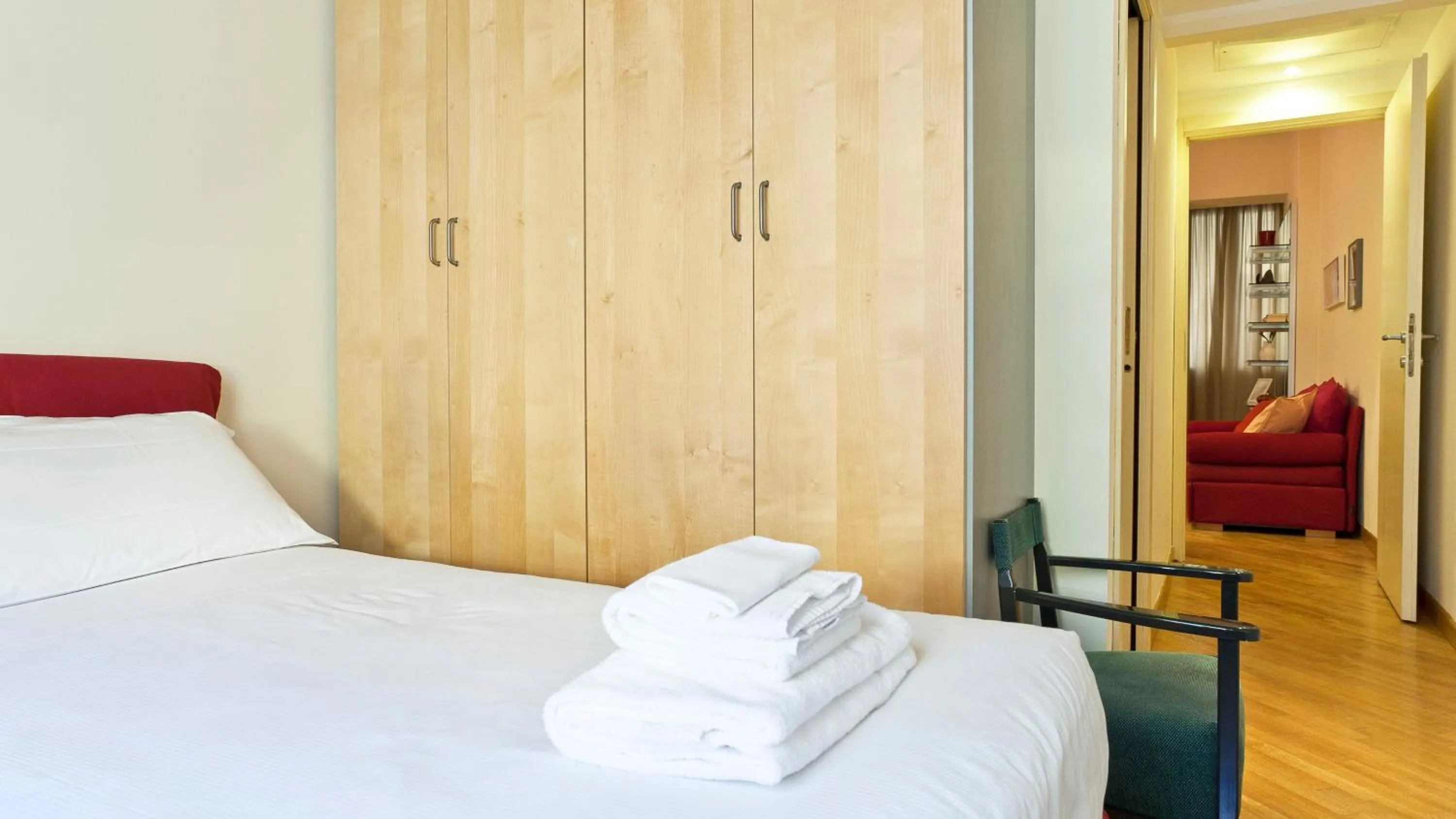 Bedroom, Bed in Italianway Easy - Fiori Chiari 20