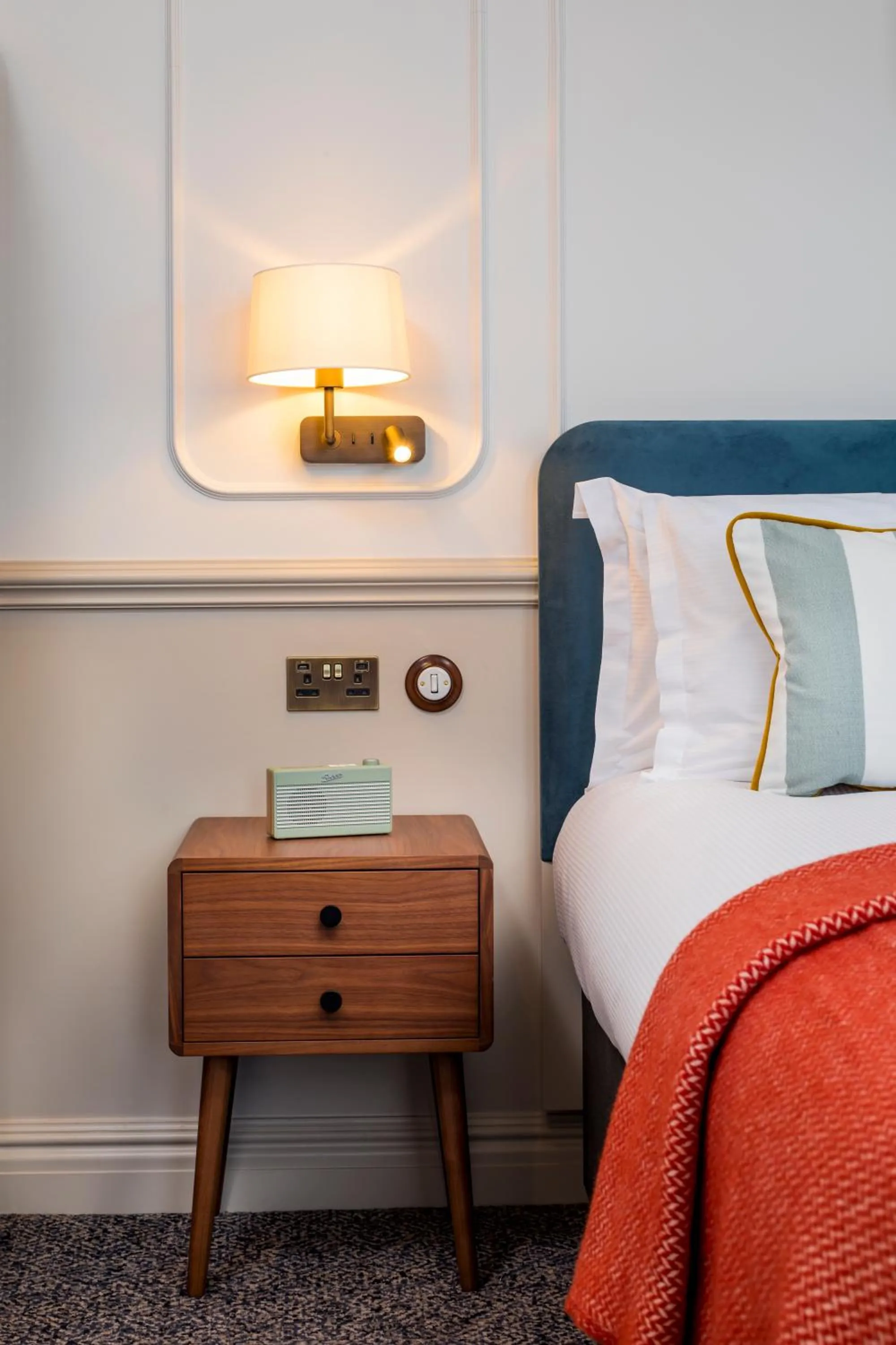 Bed in The White Horses by Everly Hotels Collection