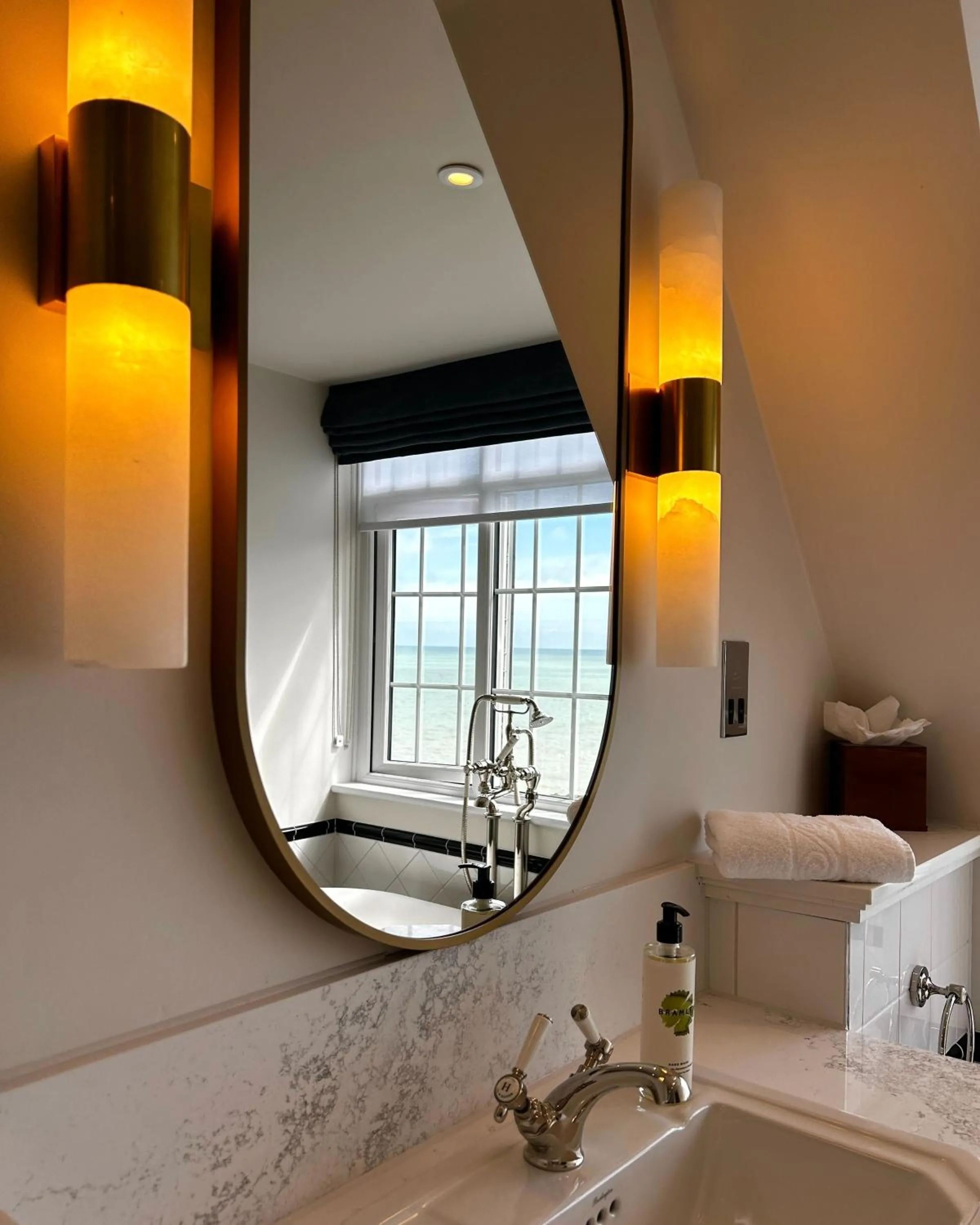 Shower in The White Horses by Everly Hotels Collection