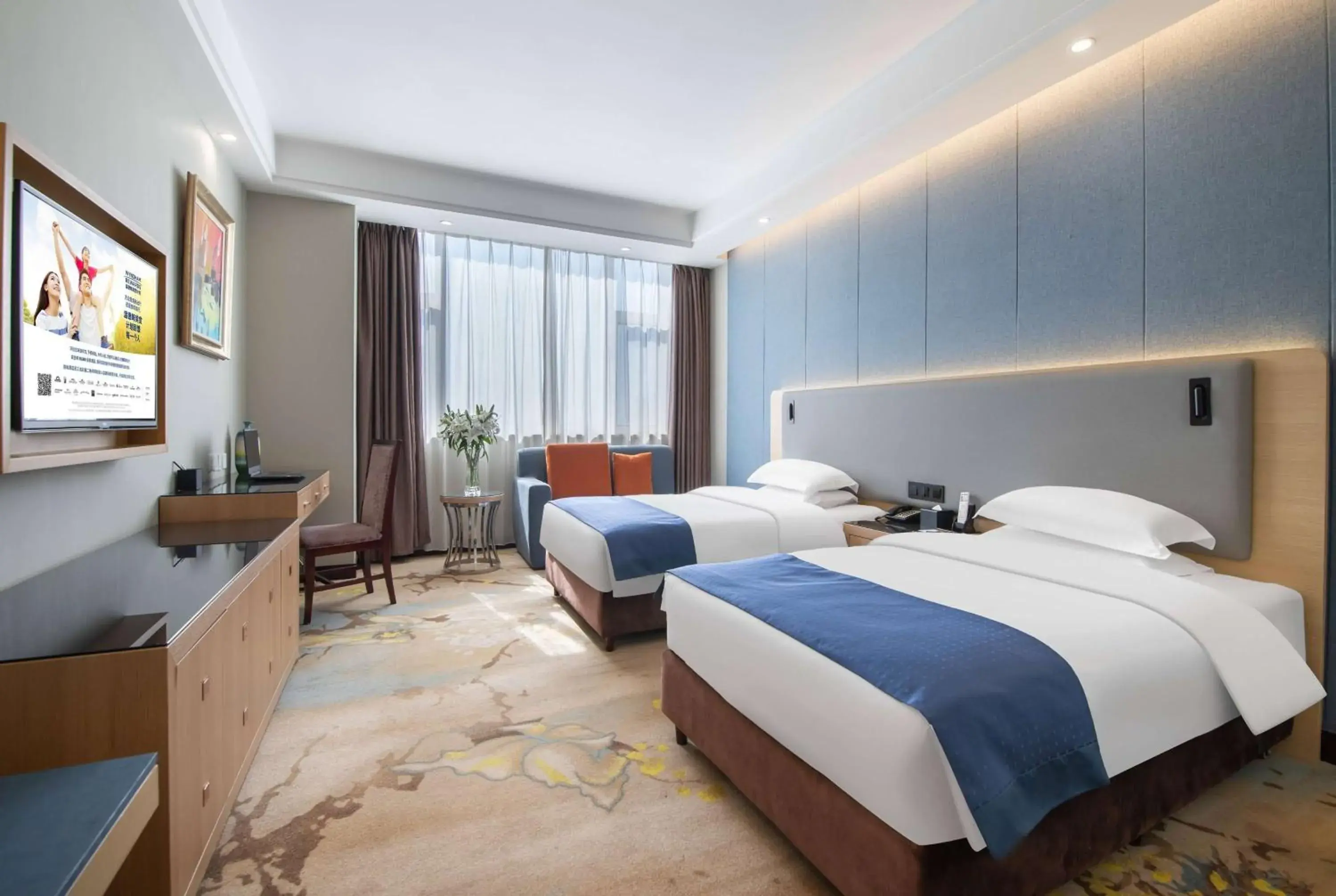 Deluxe Twin Suite - Non-Smoking in Ramada Linyi North Deluxe Twin Suite - Non-Smoking in Ramada Linyi North