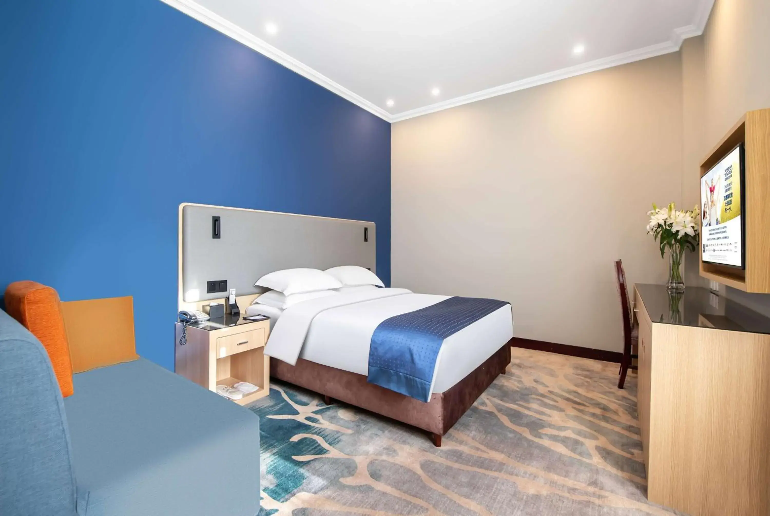 Queen Room - Non-Smoking in Ramada Linyi North Queen Room - Non-Smoking in Ramada Linyi North