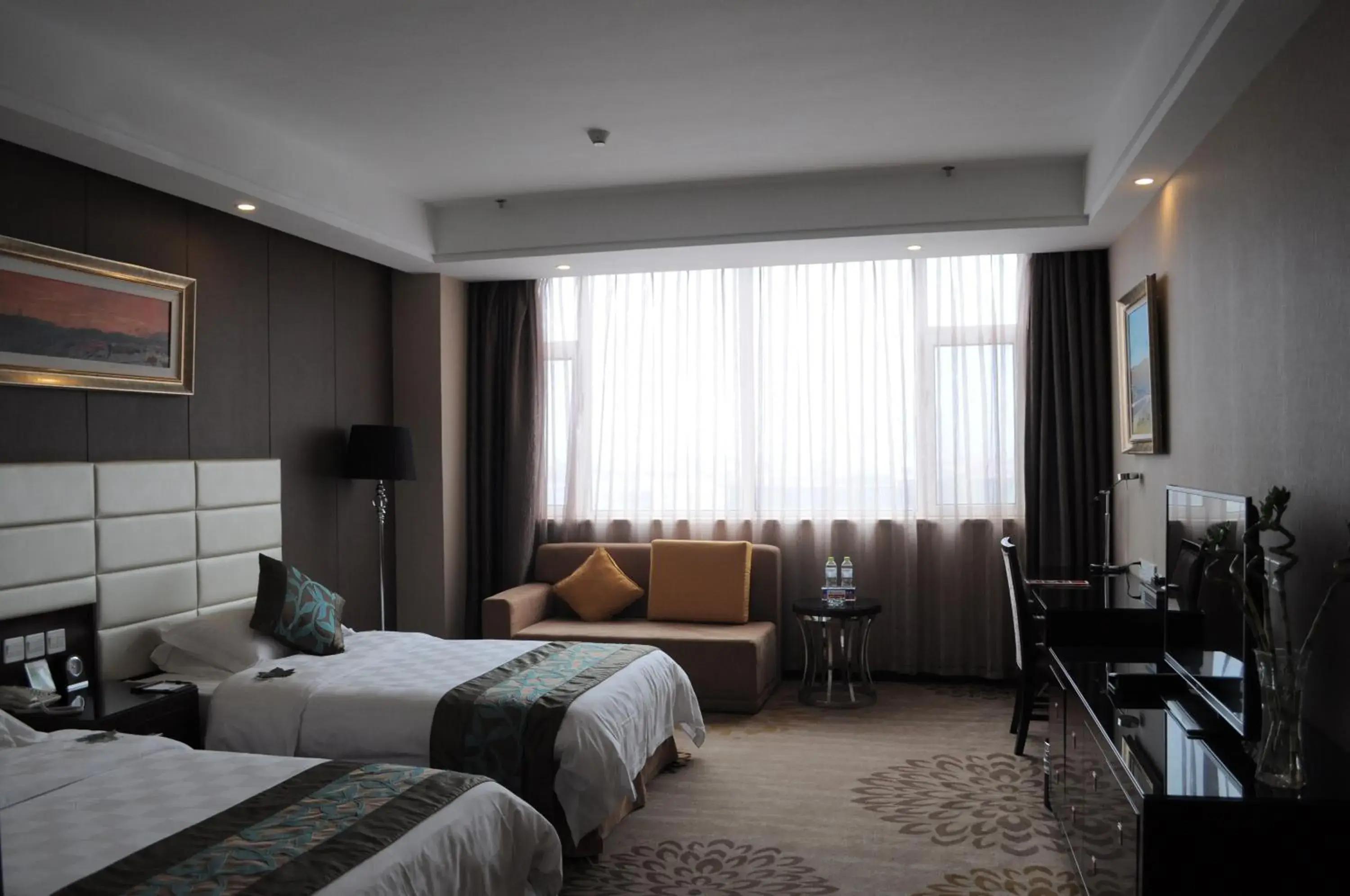 Business Twin Room in Ramada Linyi North Business Twin Room in Ramada Linyi North