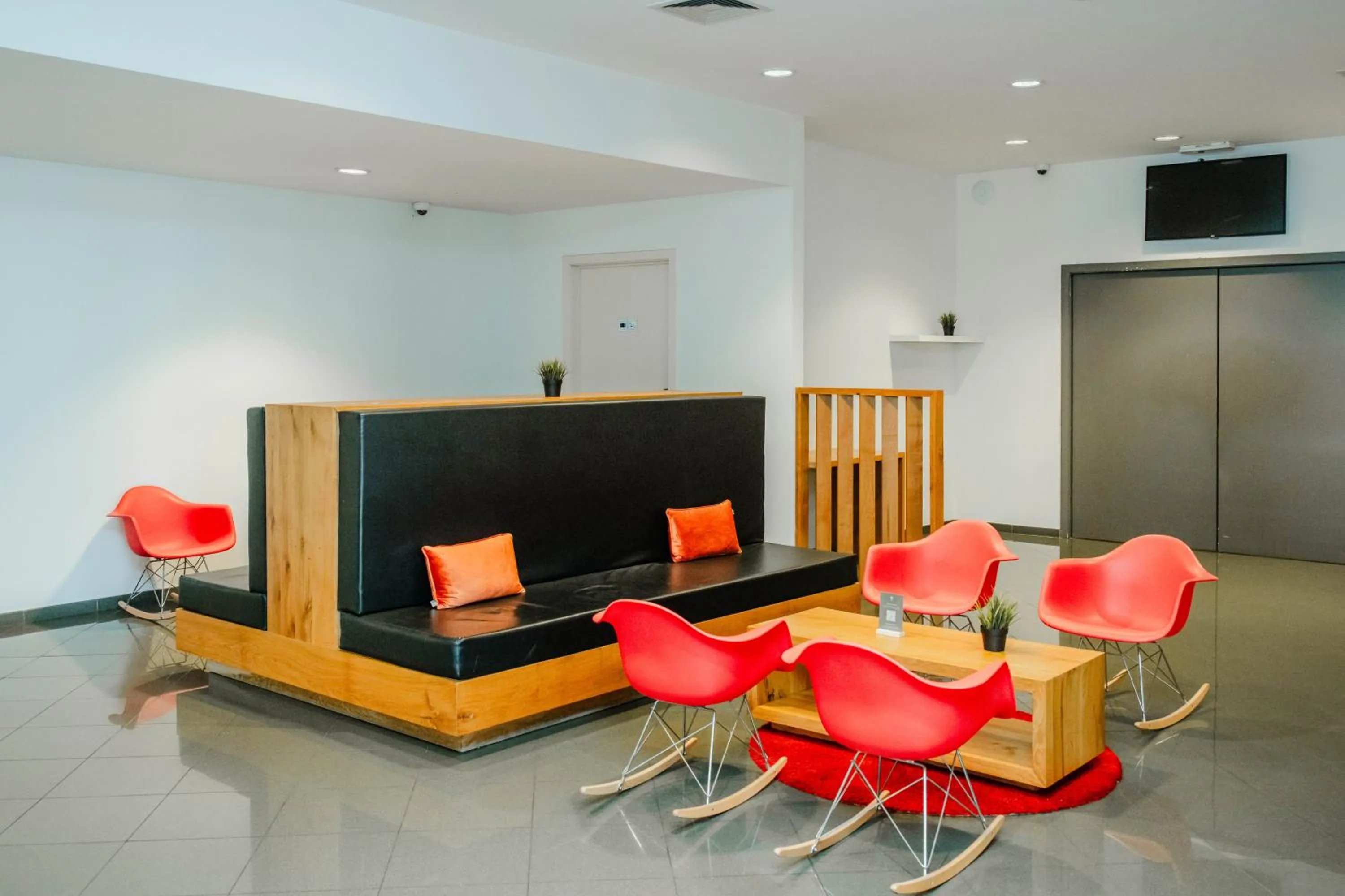 Seating area in Hotel Corsendonk Viane