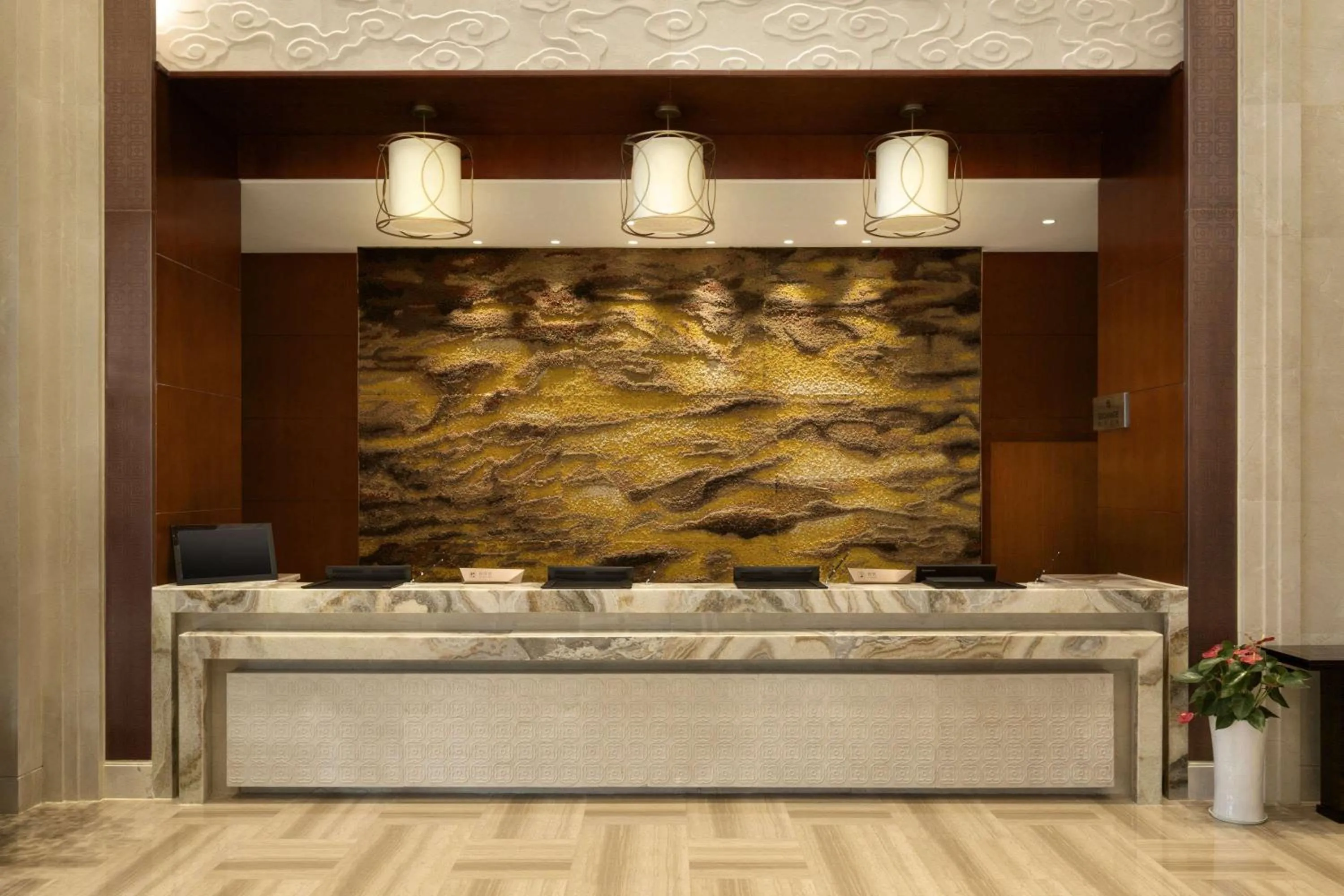 Lobby or reception in Ramada Jiaxing