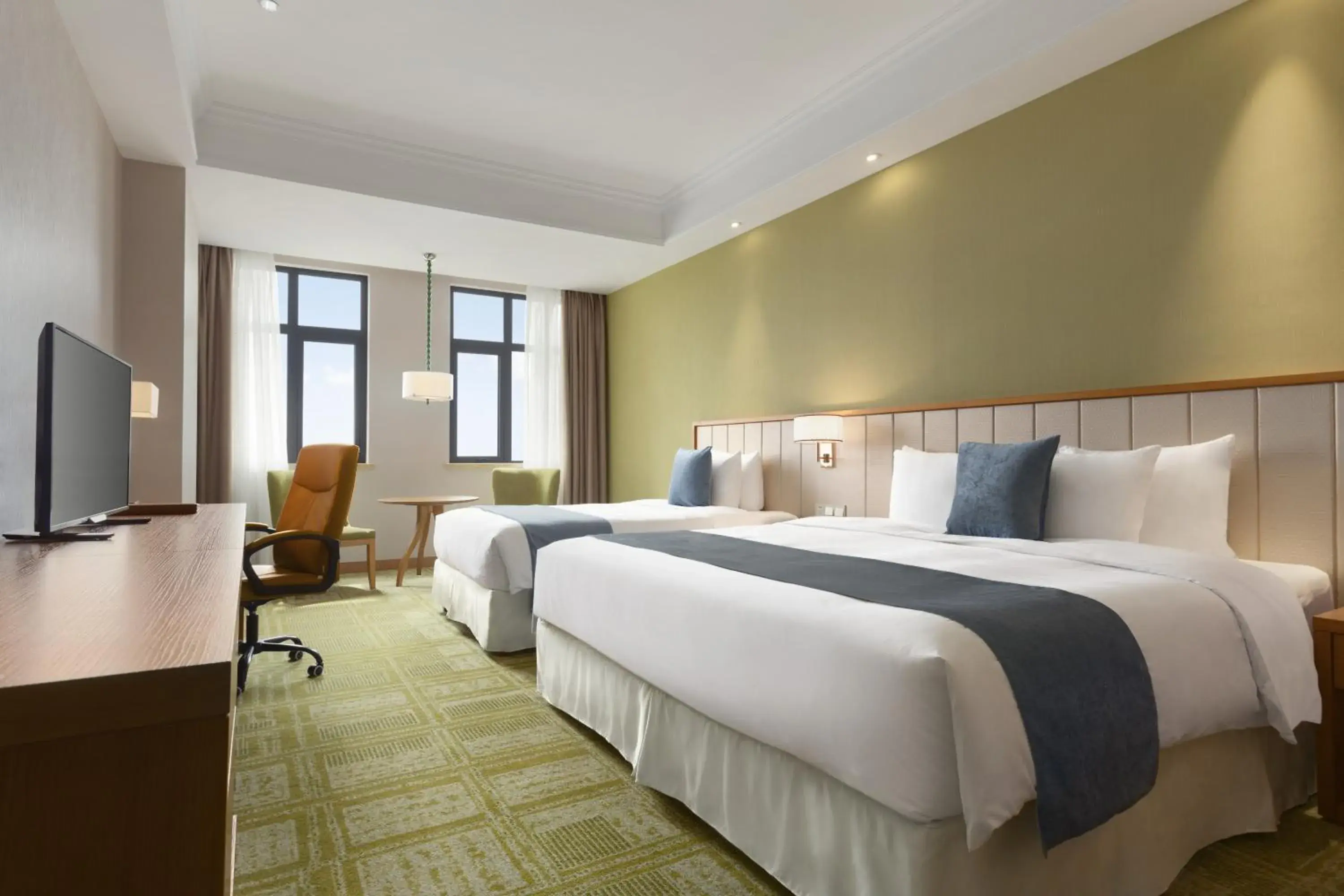 Deluxe Twin Room in Ramada Suzhou Deluxe Twin Room in Ramada Suzhou