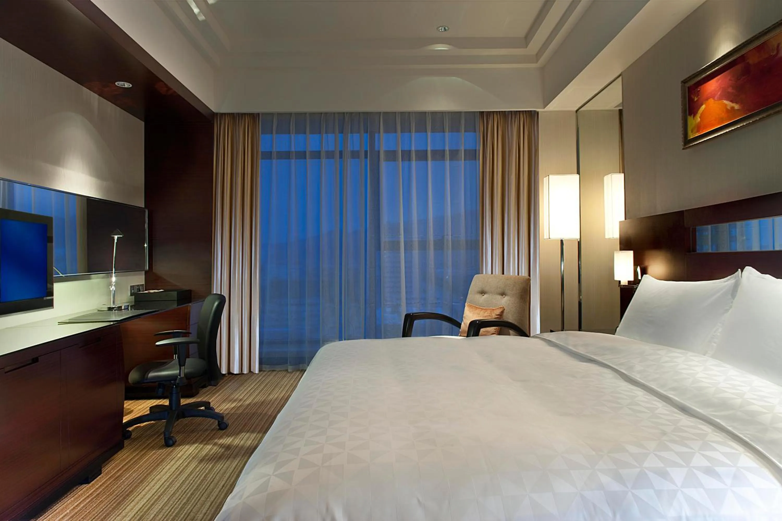 Bed in Ramada Plaza Lianyungang