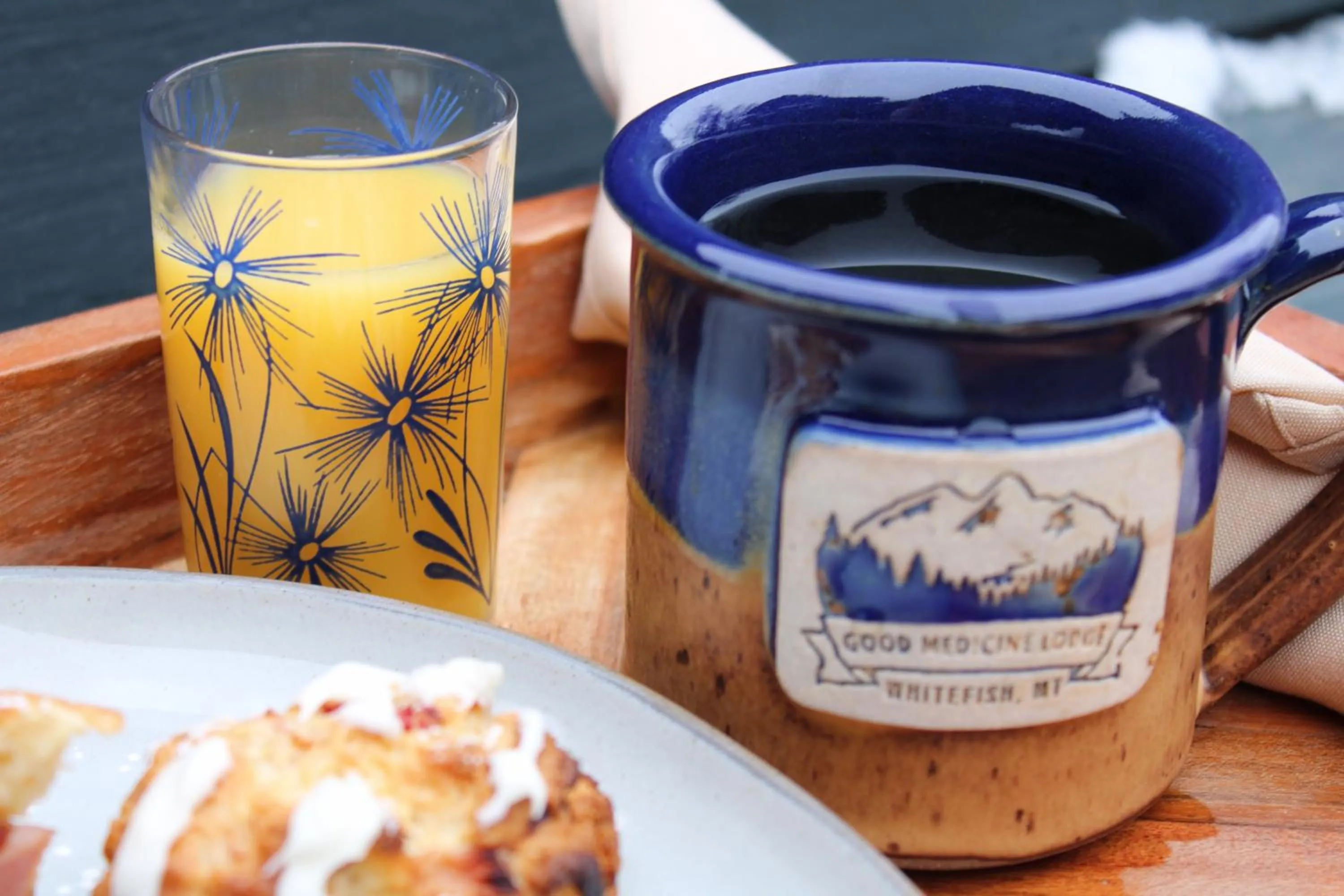 Food in Good Medicine Lodge