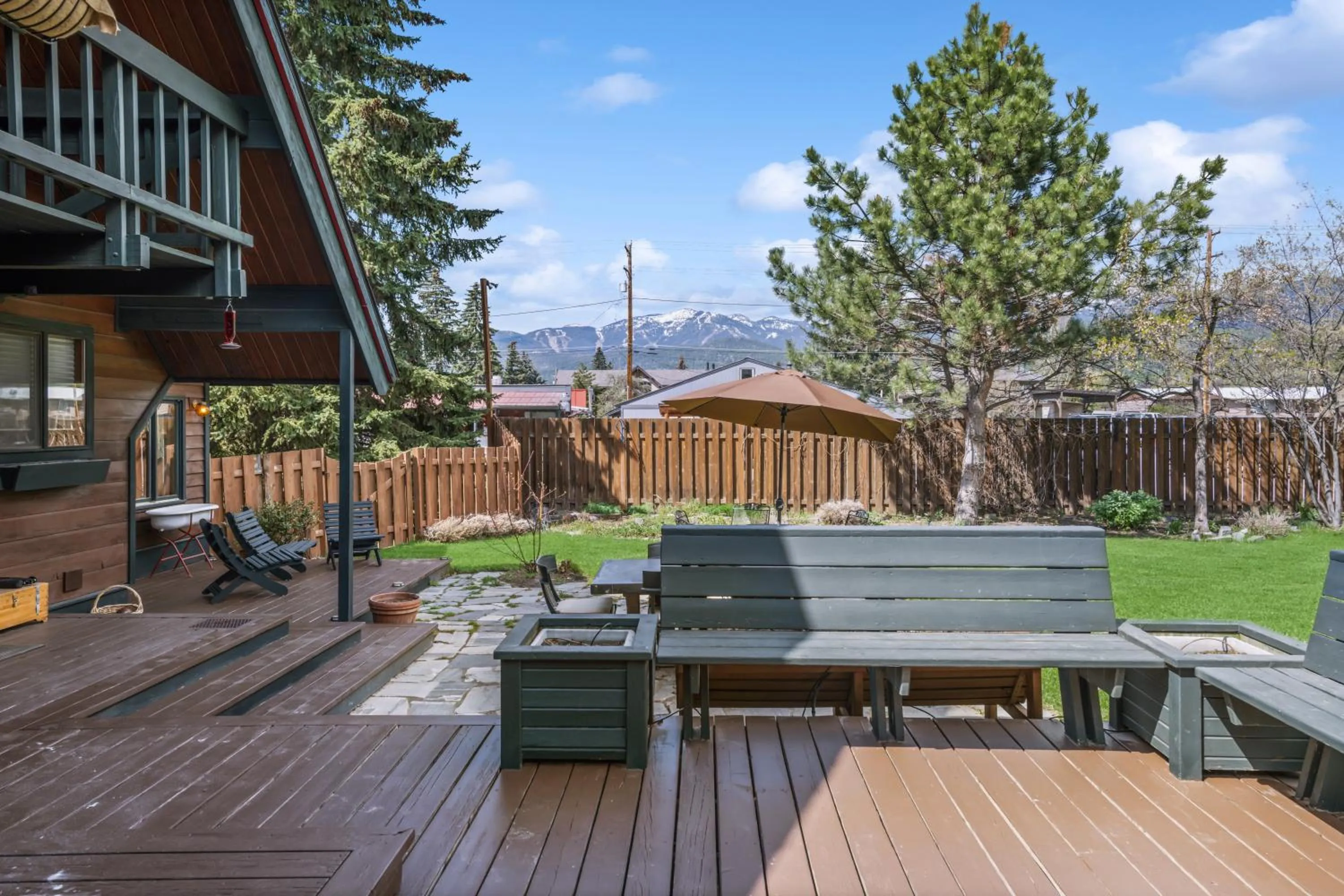 Patio in Good Medicine Lodge