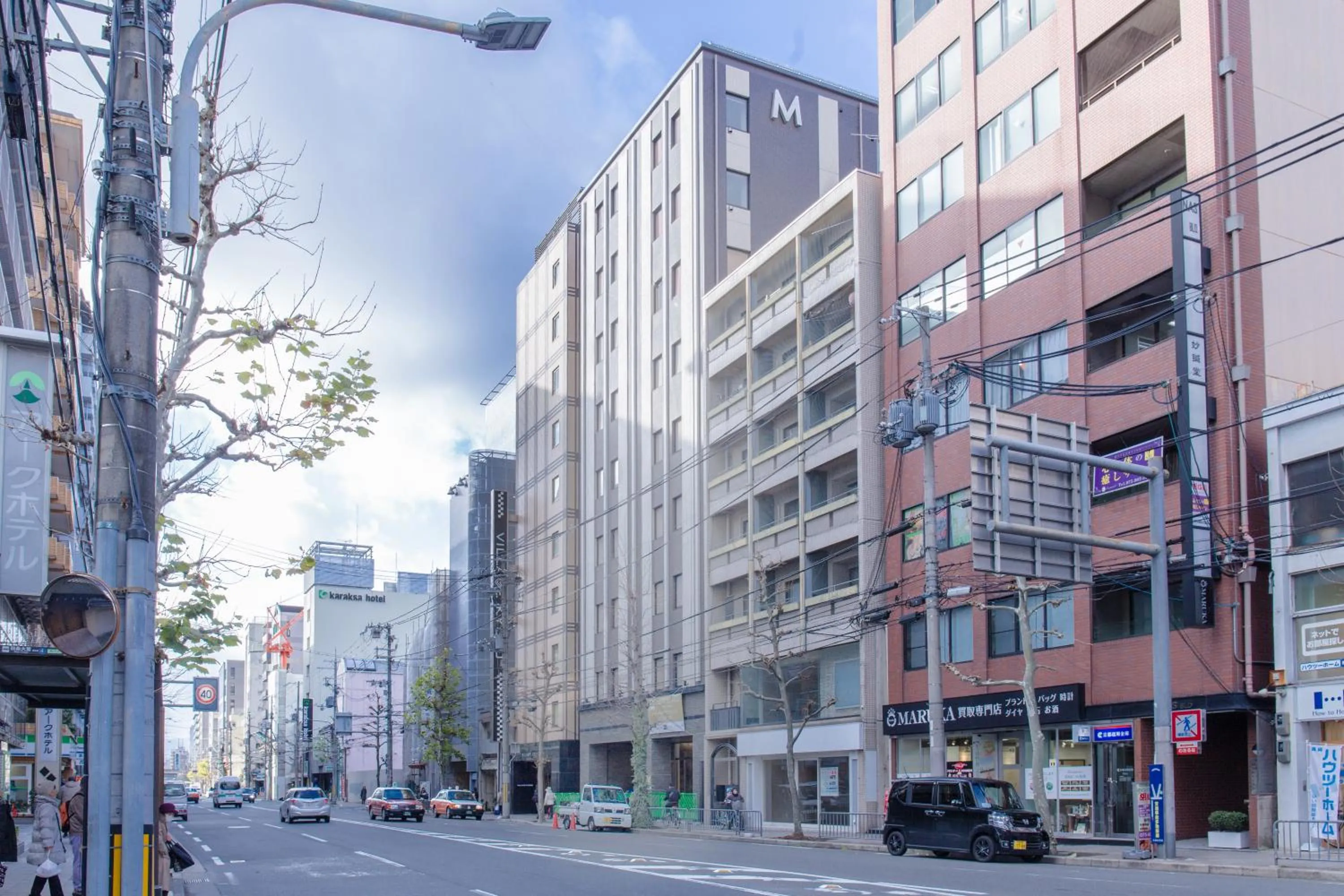 Property building in Hotel M's Plus Shijo Omiya
