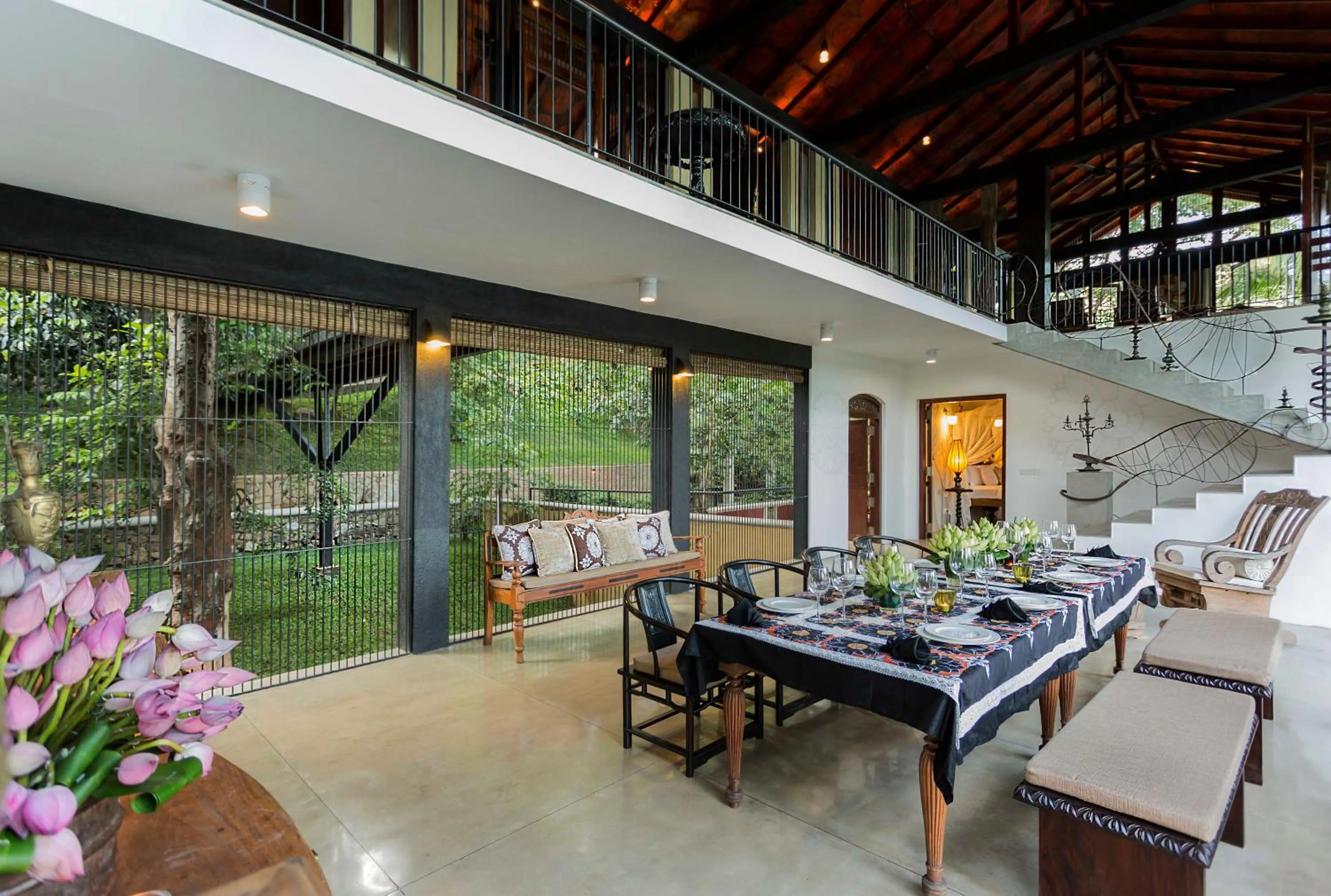 Dining area in The Hermitage by Edwards Collection - Kandy