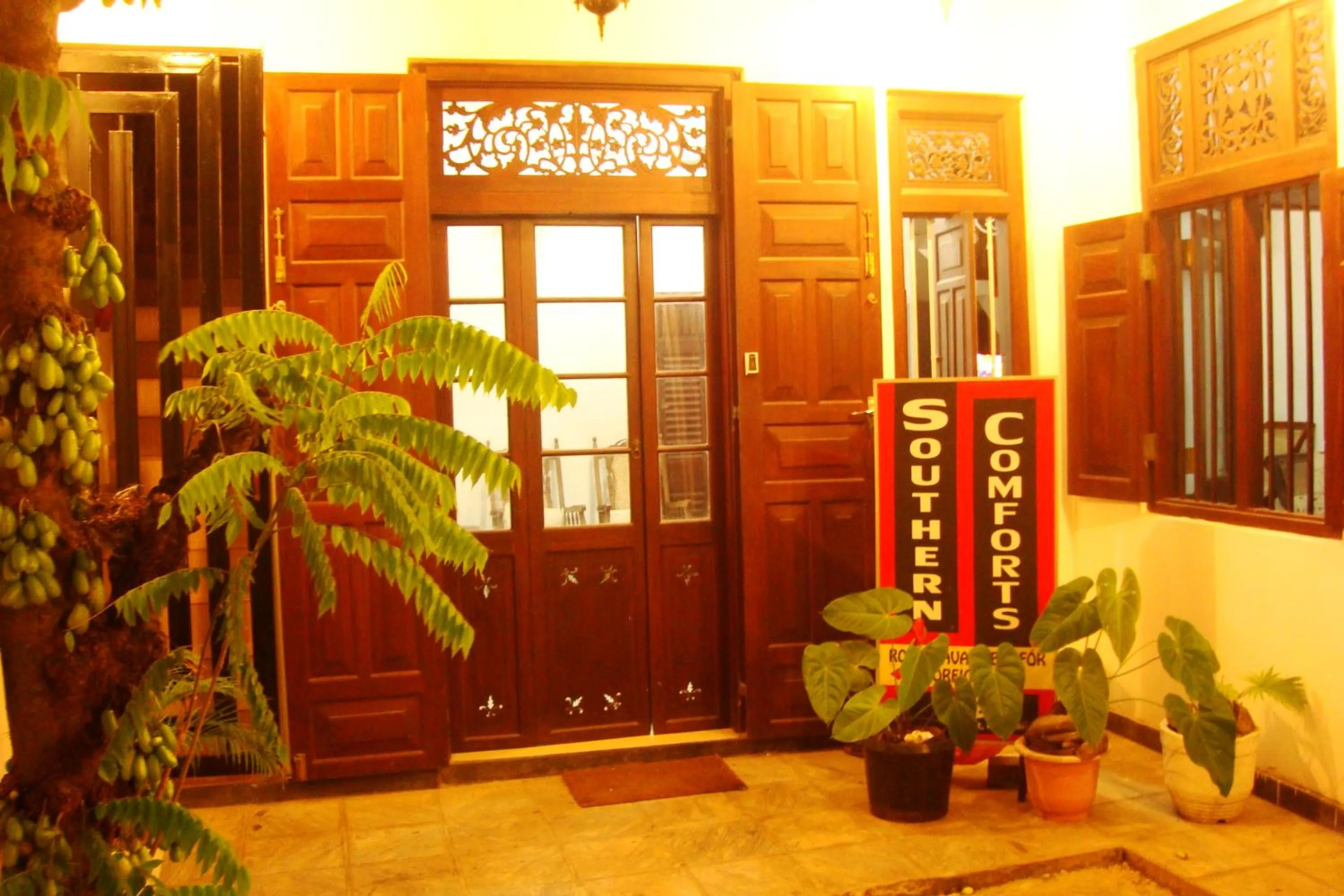 Facade/entrance in Southern Comforts - Galle Fort