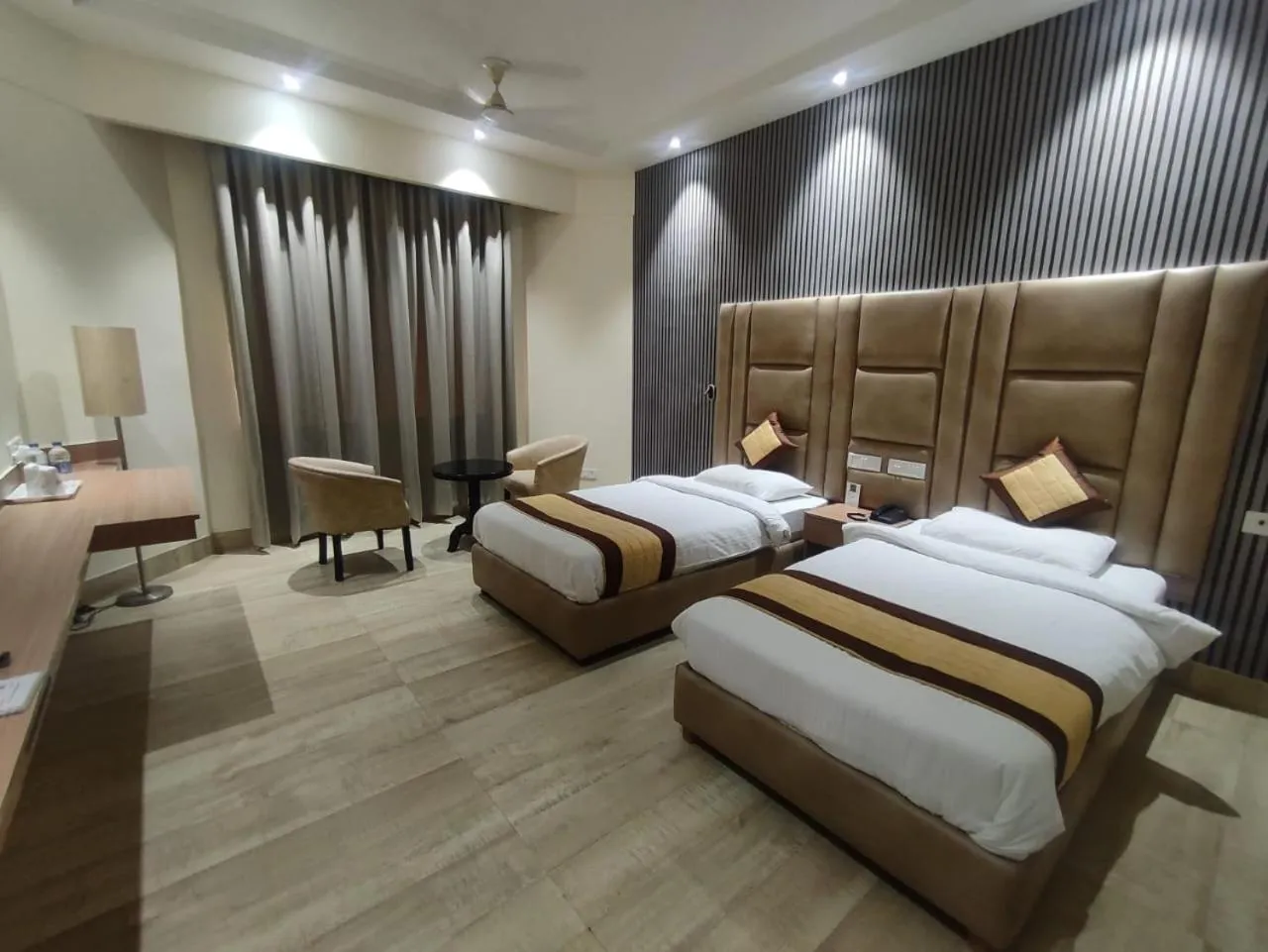 Bedroom, Bed in The Rajgir Residency