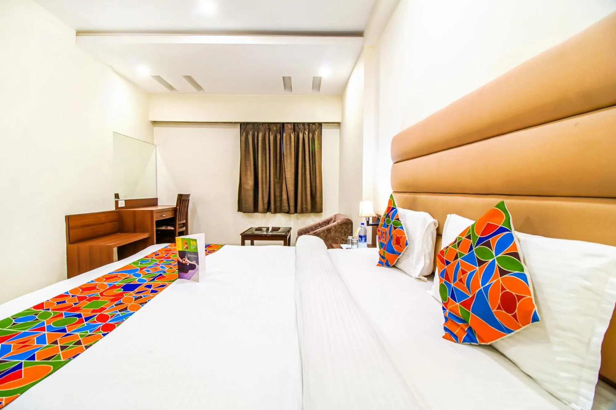 Bedroom, Bed in FabHotel Prime President- Bhopal Railway Station
