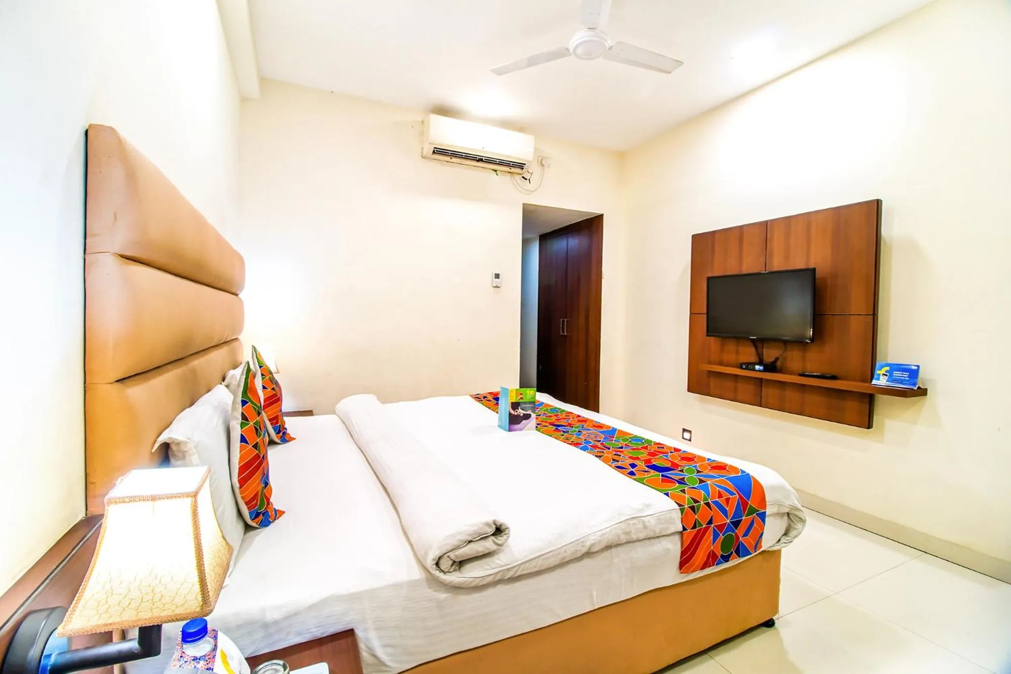 Bed in FabHotel Prime President- Bhopal Railway Station