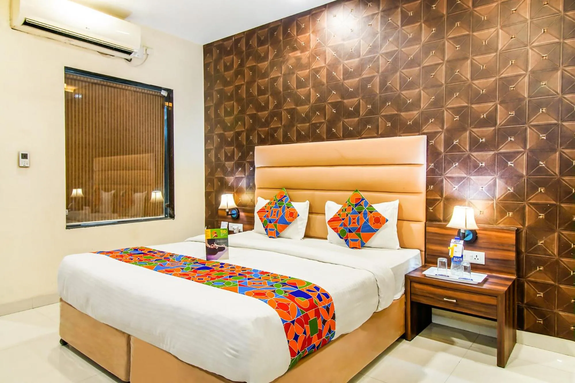 Bed in FabHotel Prime President- Bhopal Railway Station