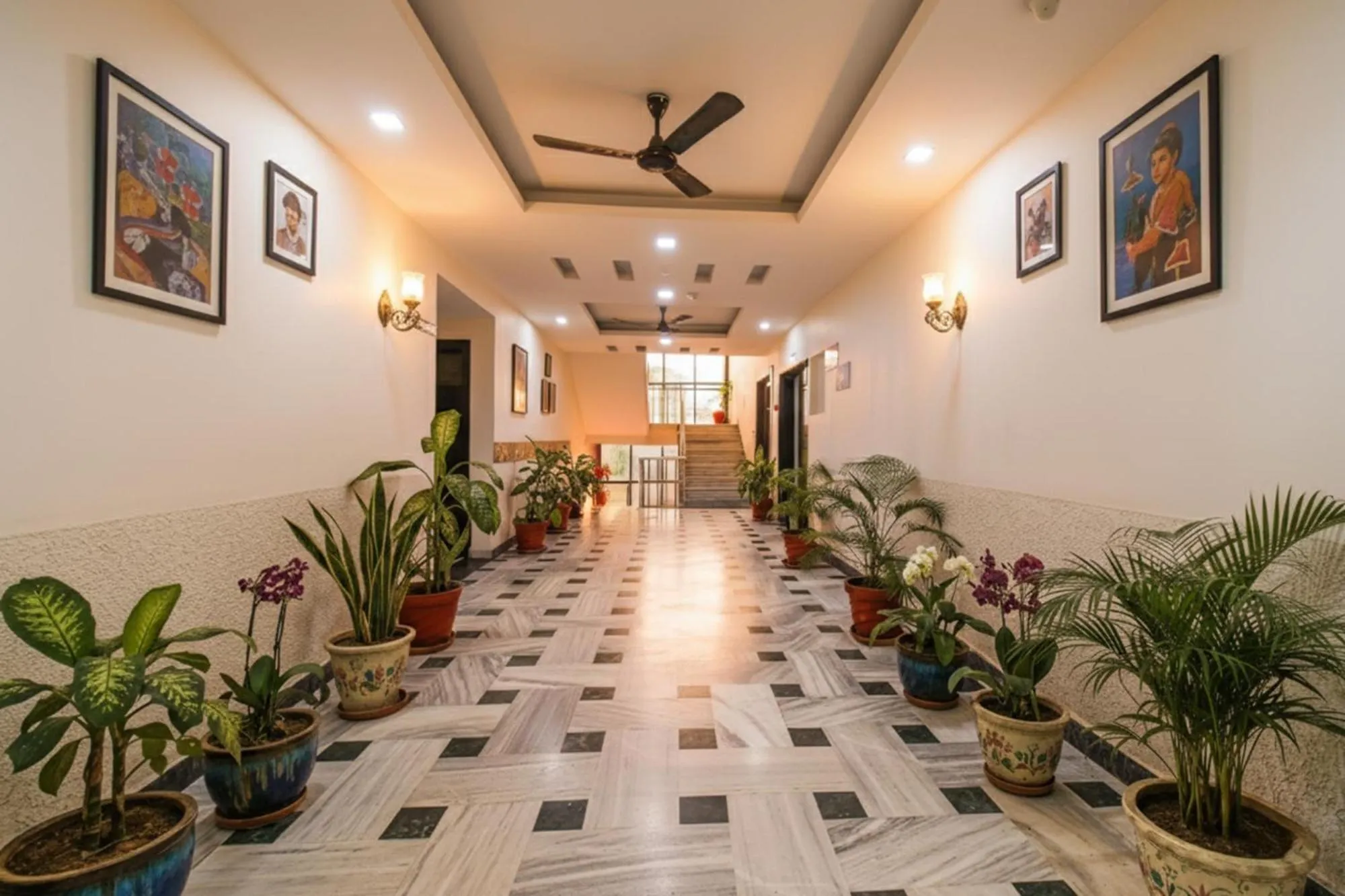 Lobby or reception in FabHotel Prime President- Bhopal Railway Station