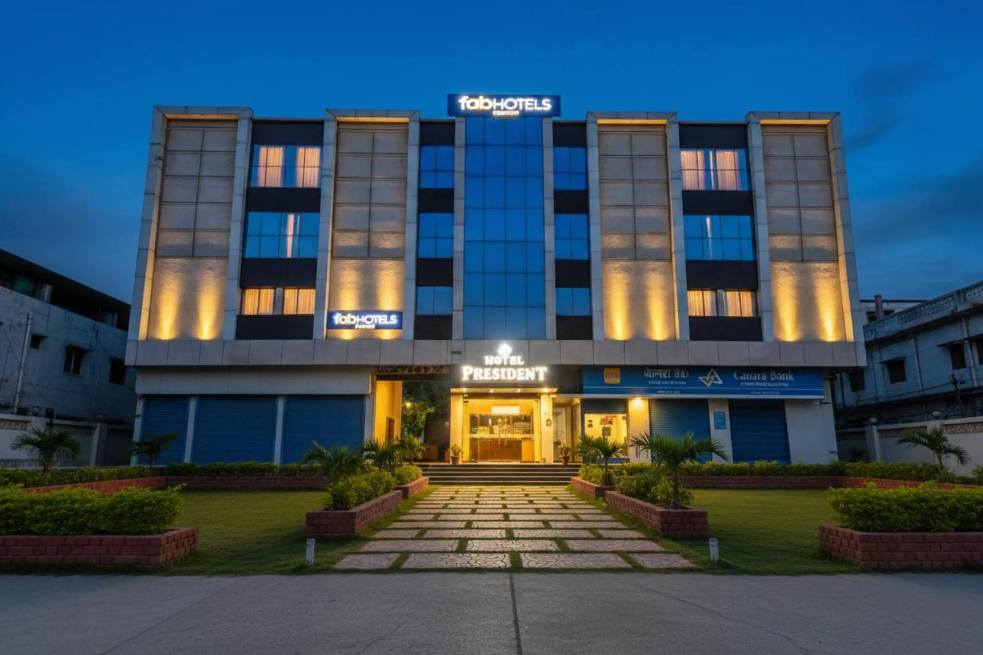 Property building in FabHotel Prime President- Bhopal Railway Station