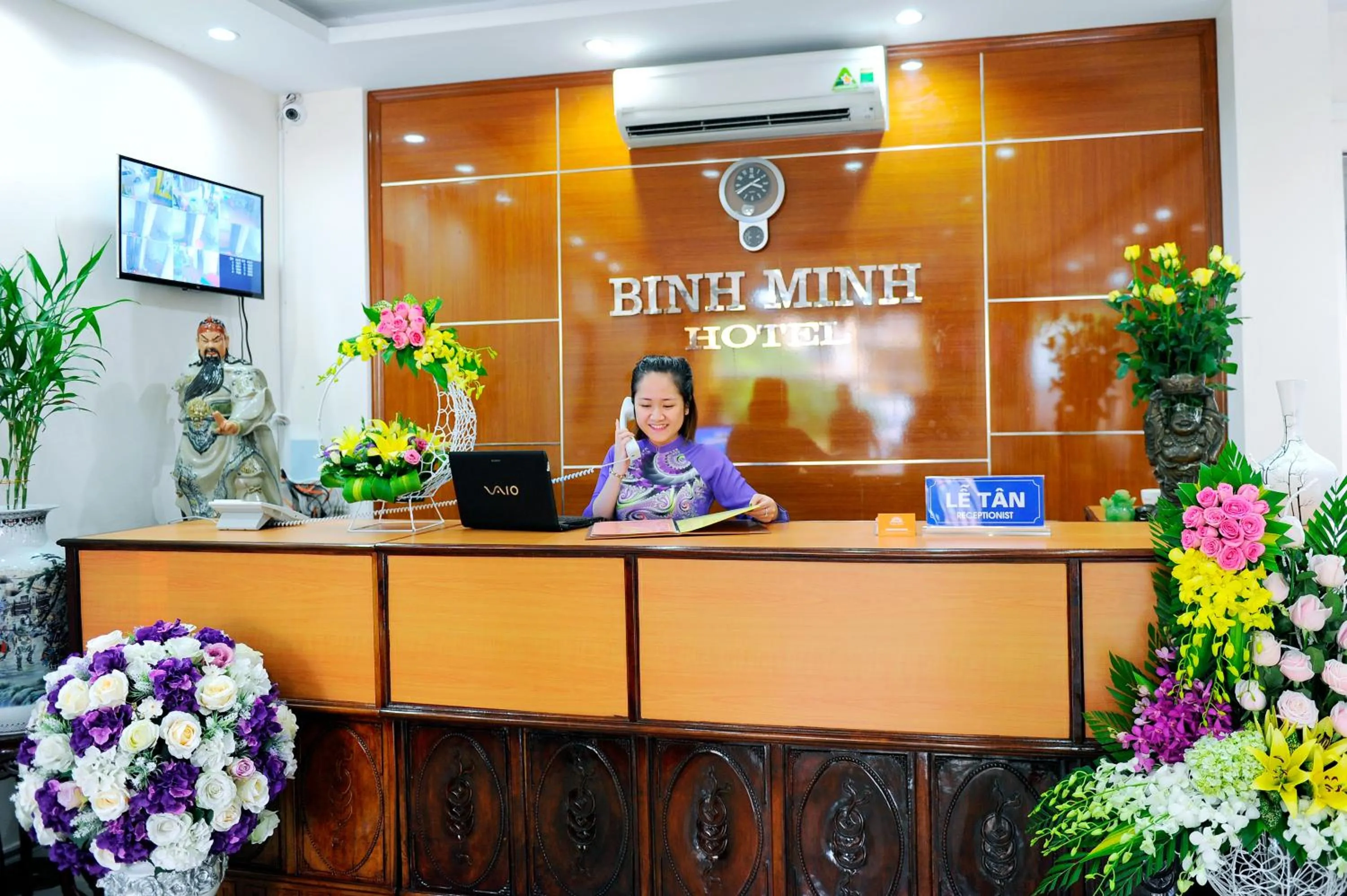 Lobby or reception in Binh Minh Hotel