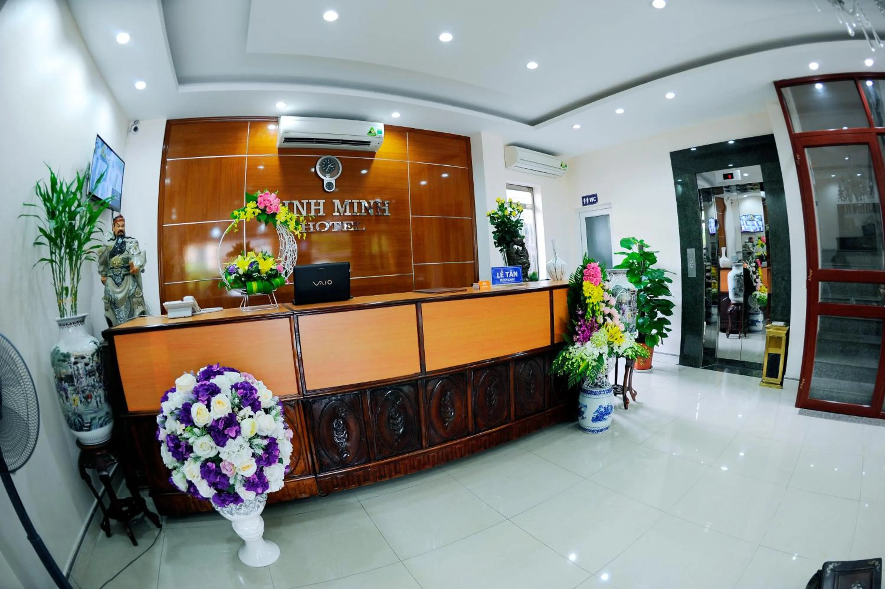 Lobby or reception in Binh Minh Hotel