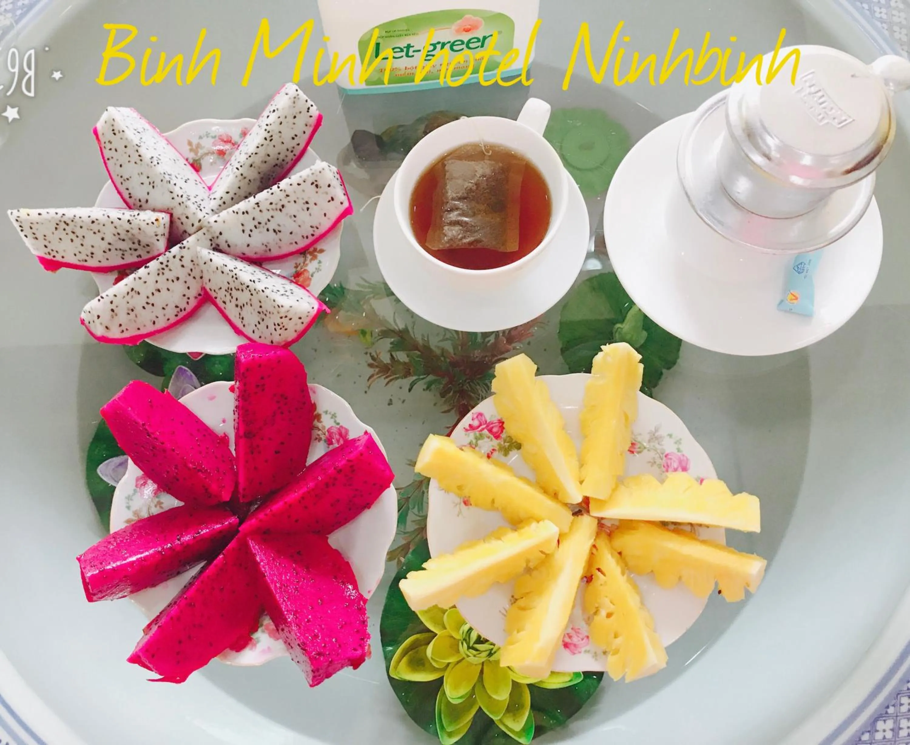 Food and drinks in Binh Minh Hotel