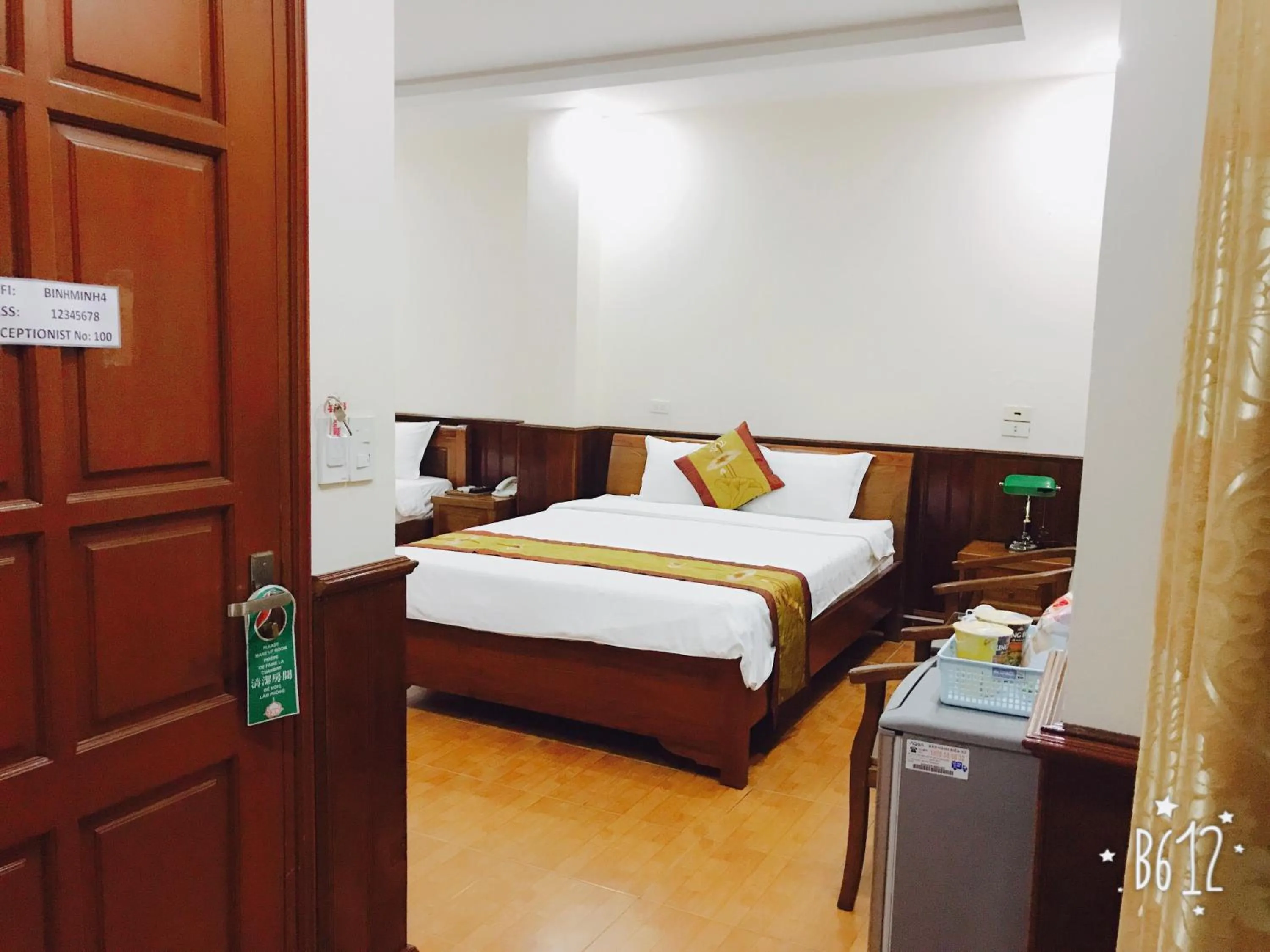 Bed in Binh Minh Hotel