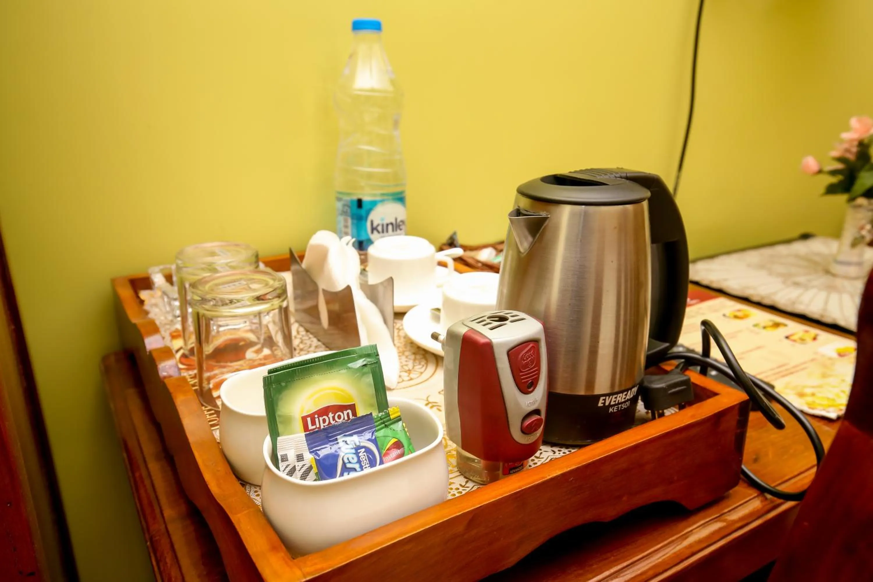 Coffee/tea facilities in Hotel Cecil