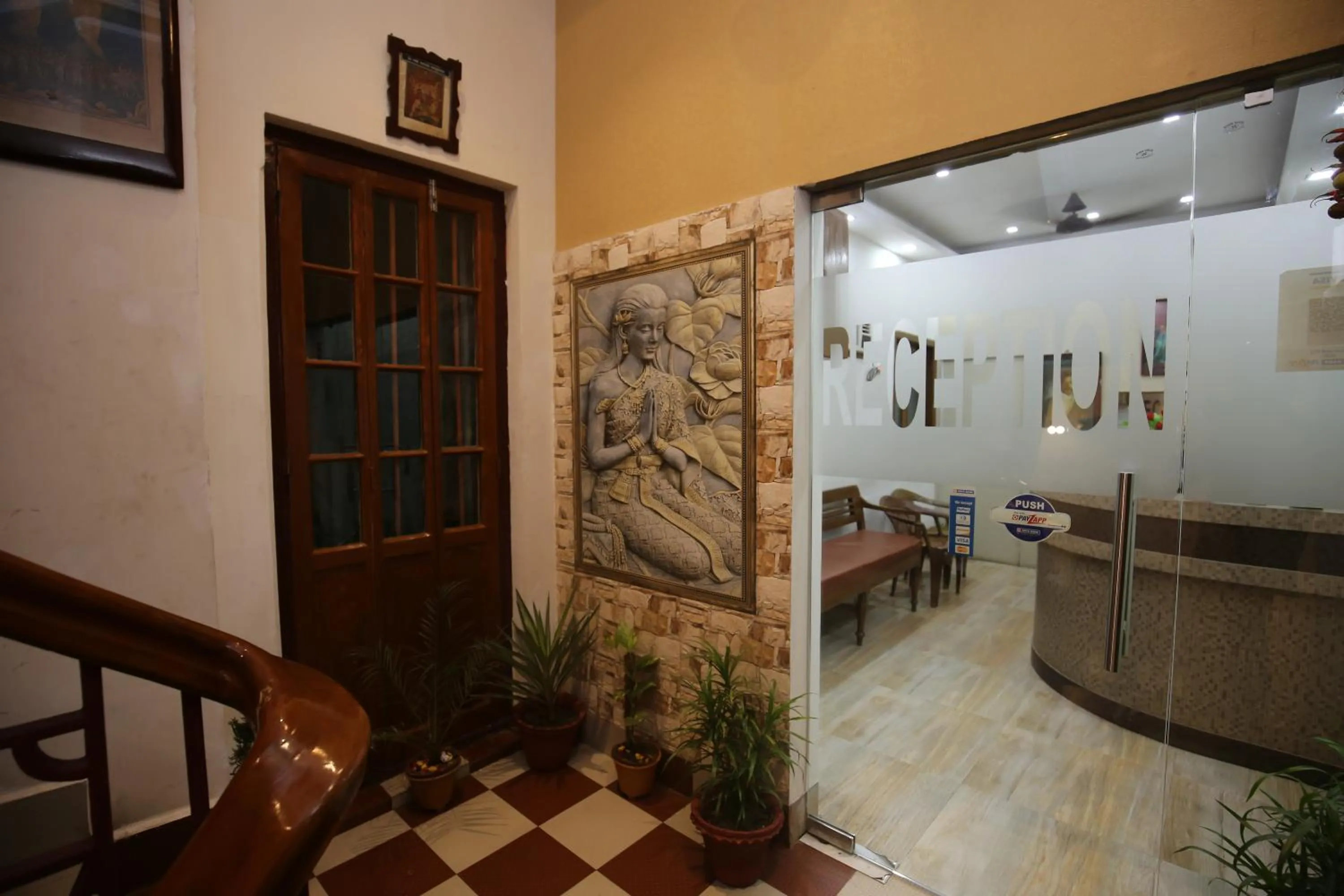 Lobby or reception in Hotel Cecil