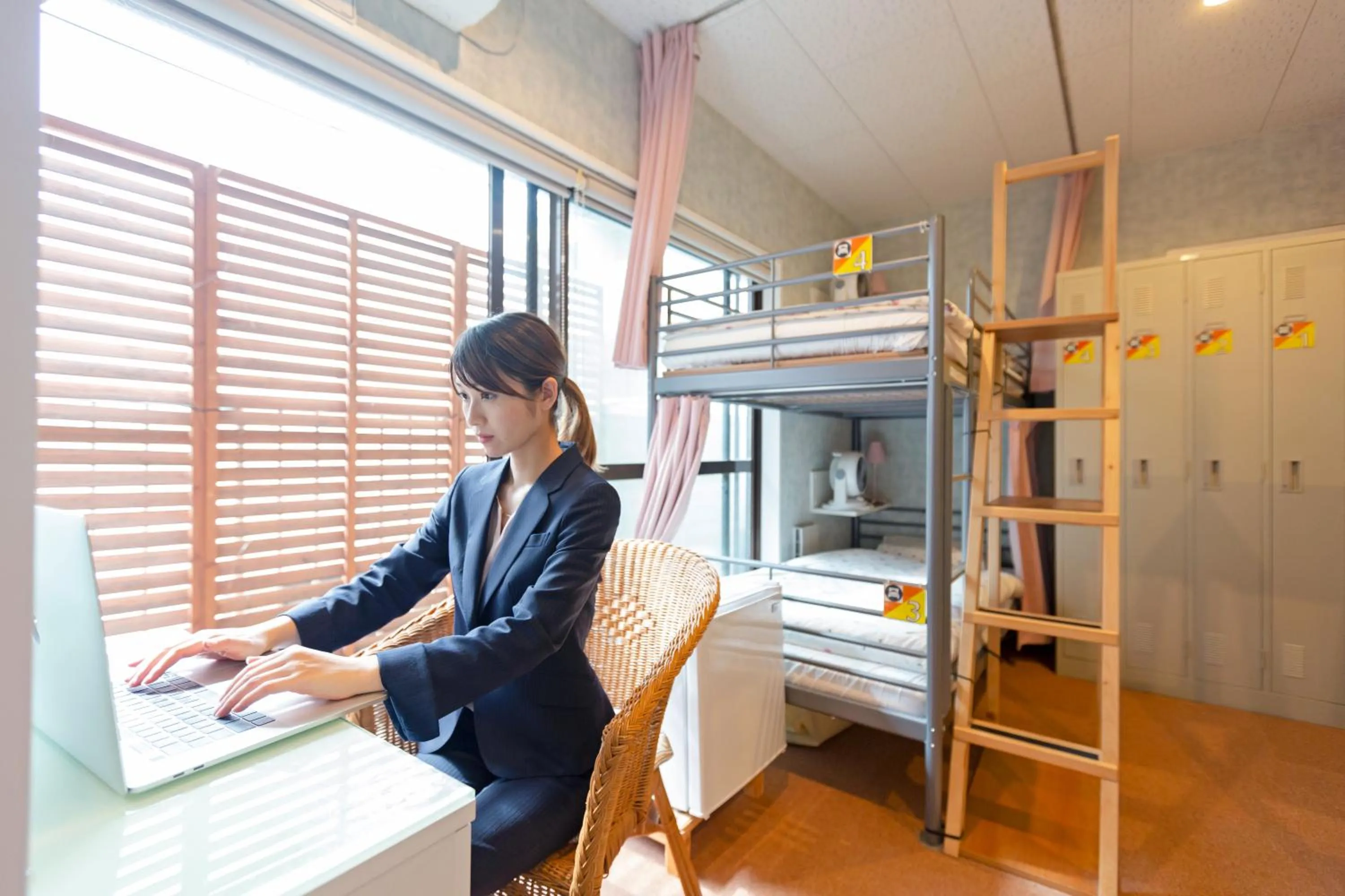 Bed in Akasaka-no Sato (Female Only)