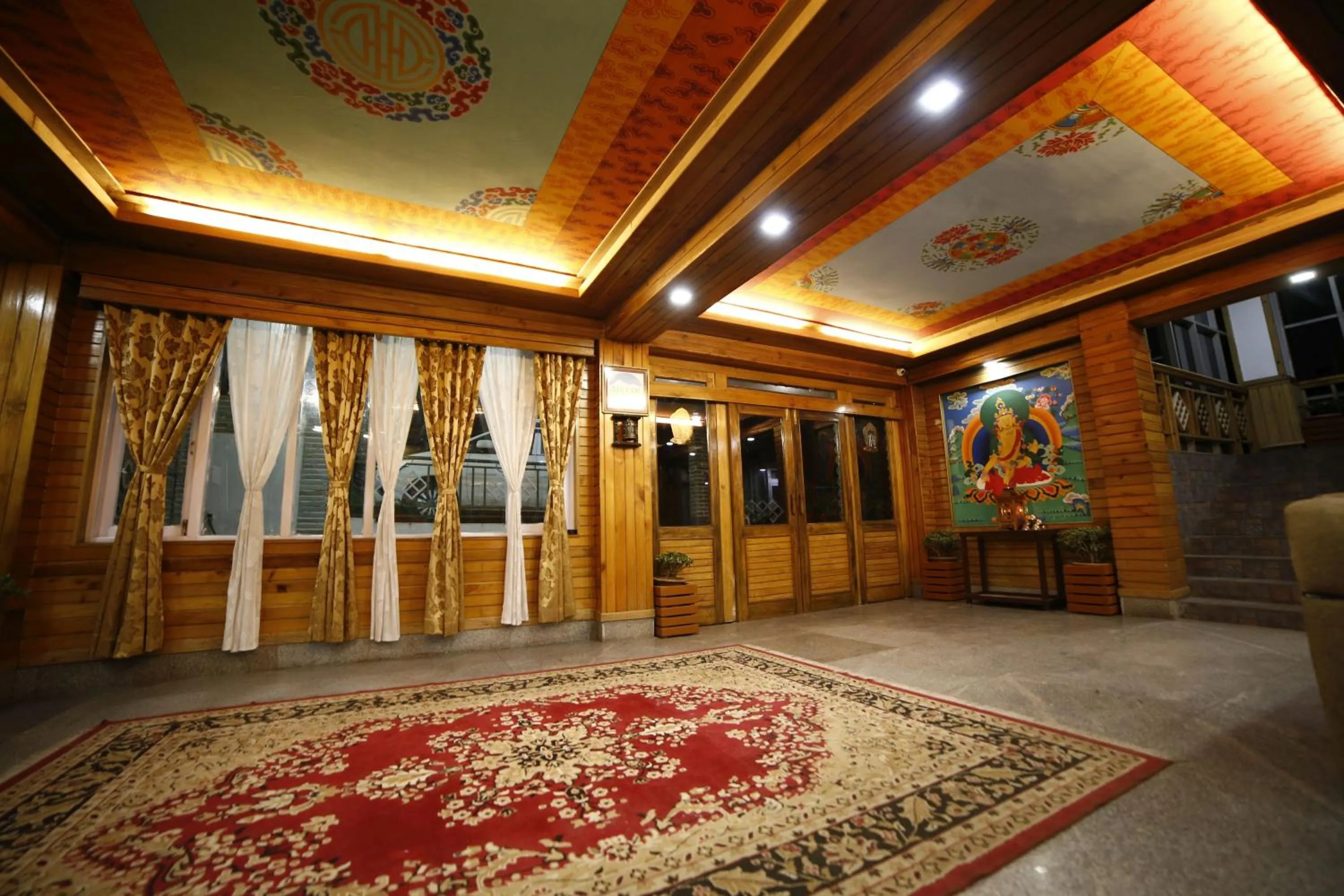 Lobby or reception in Sikkim Tourist Centre
