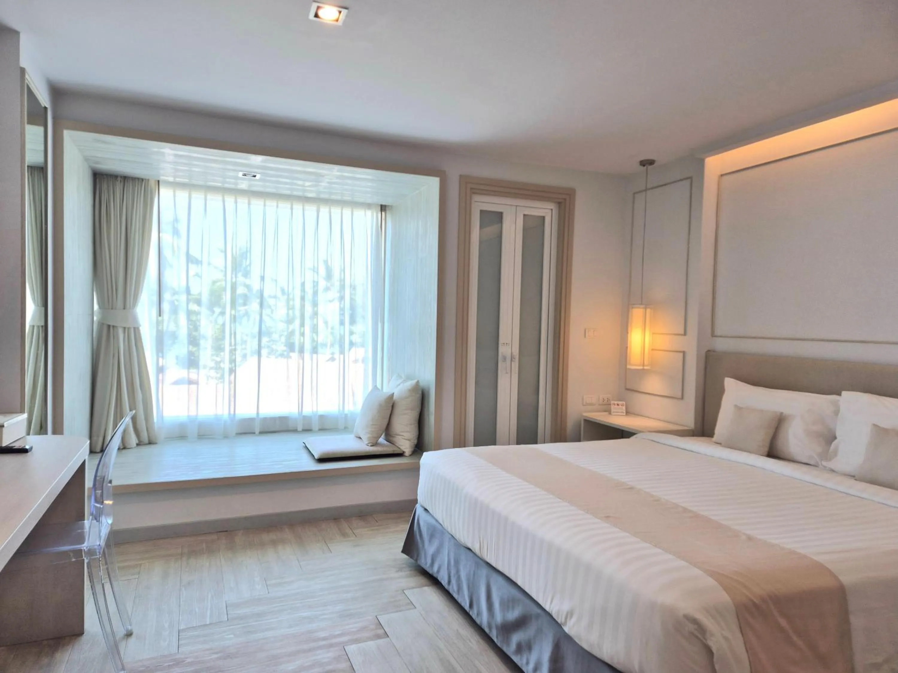 Bed in The Bloc Hotel Phuket - SHA Extra Plus