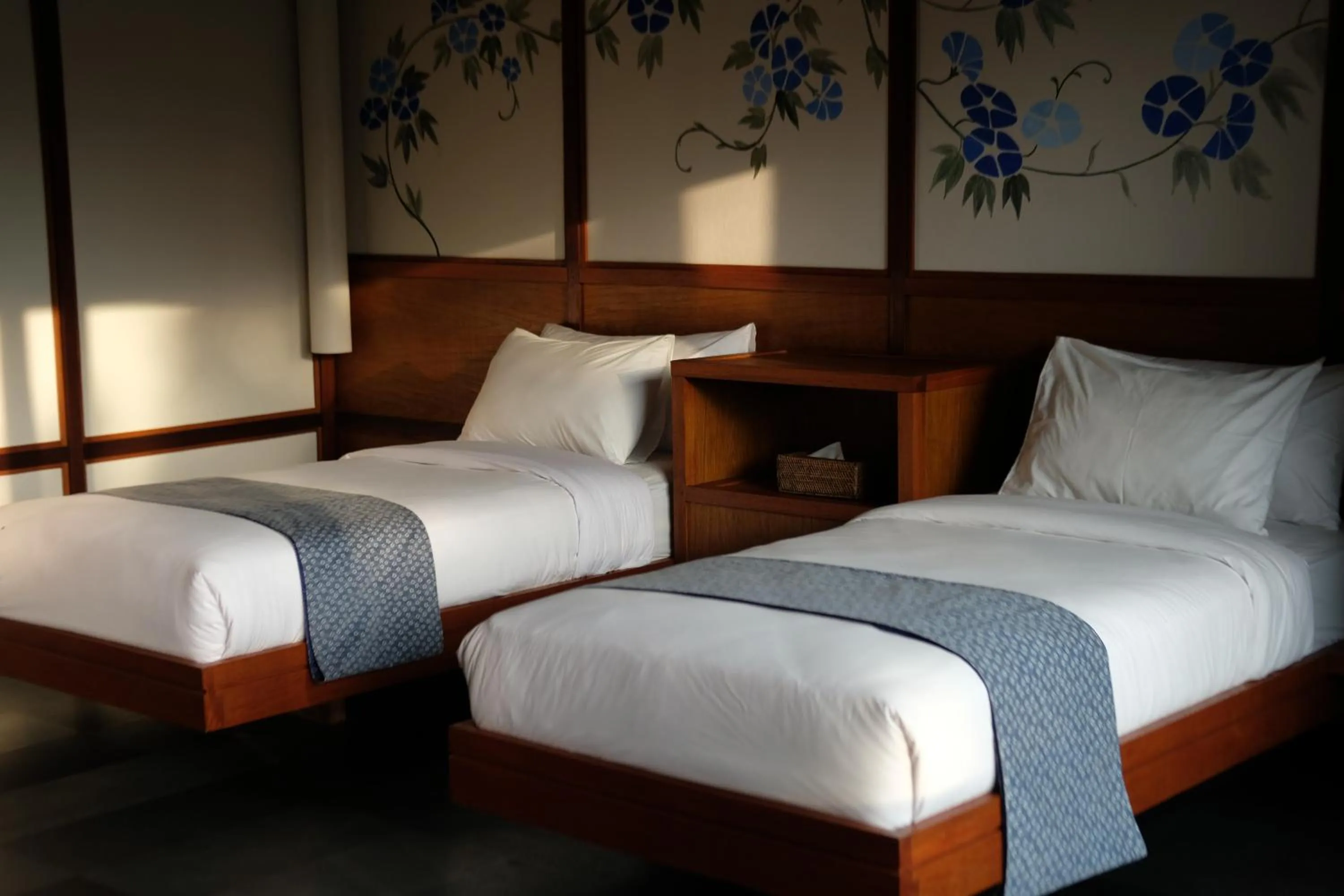 Bed in Suarapura Resort & Spa