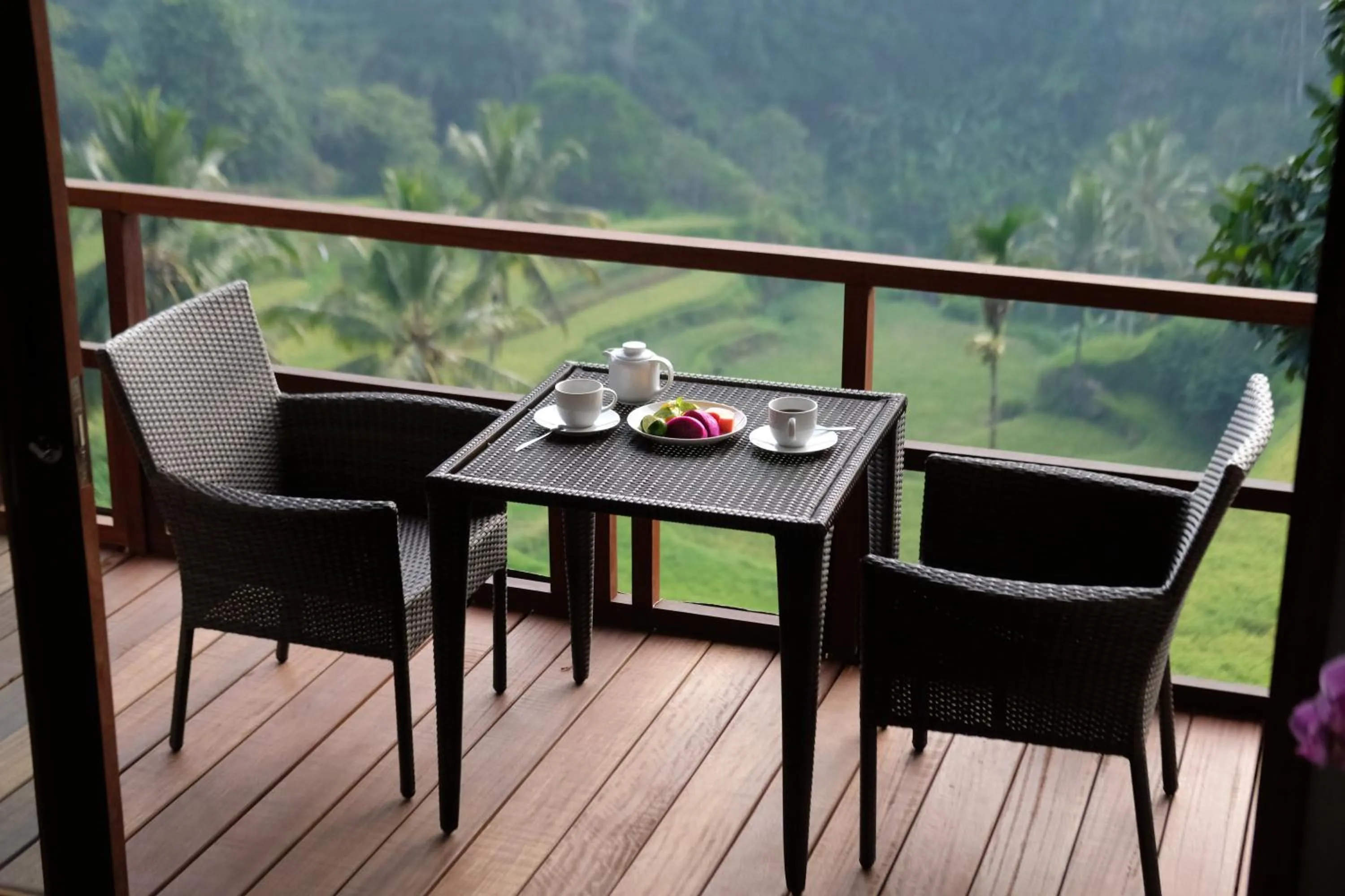 Balcony/Terrace in Suarapura Resort & Spa