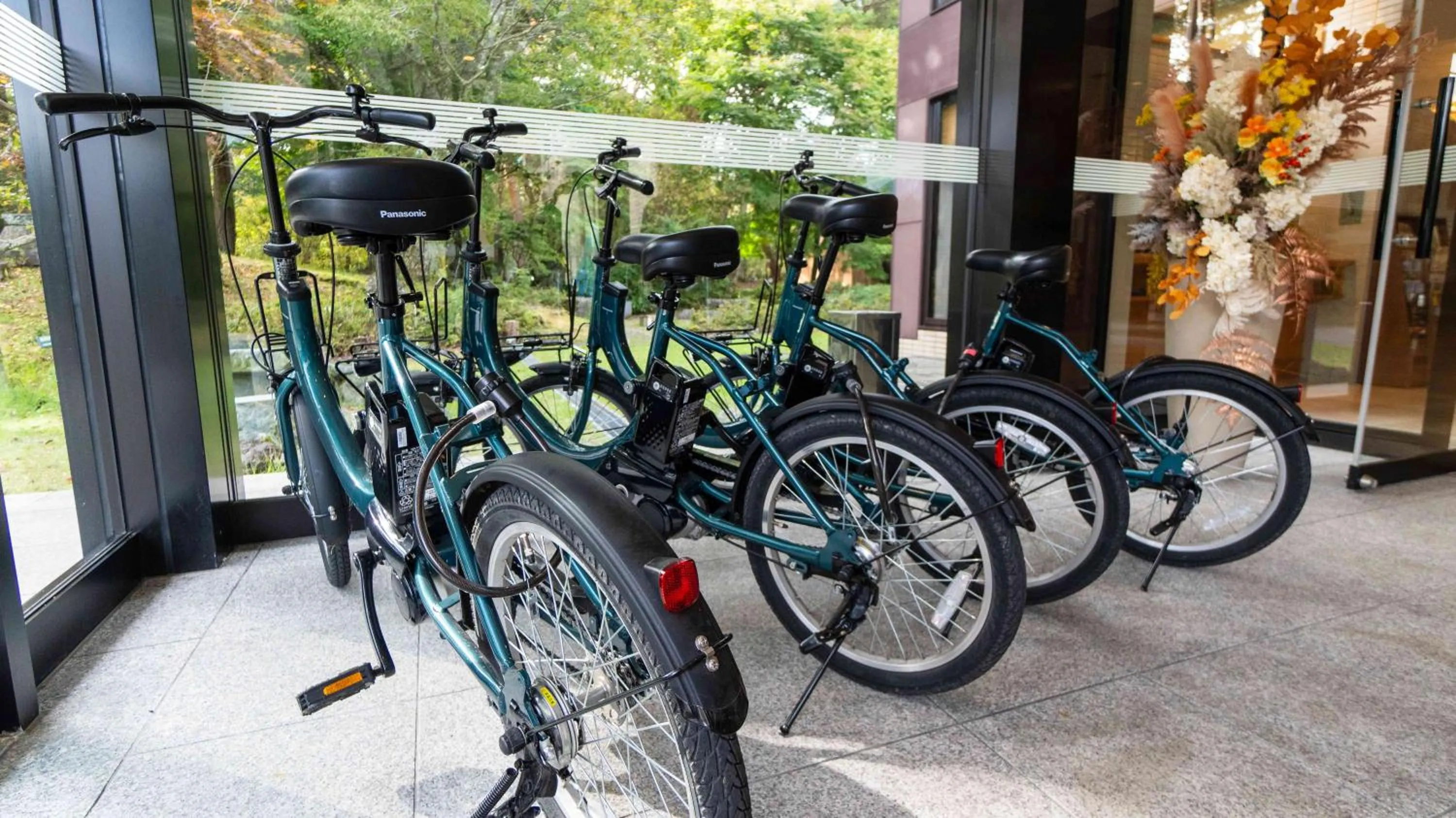 Cycling in Motosu Phoenix Hotel