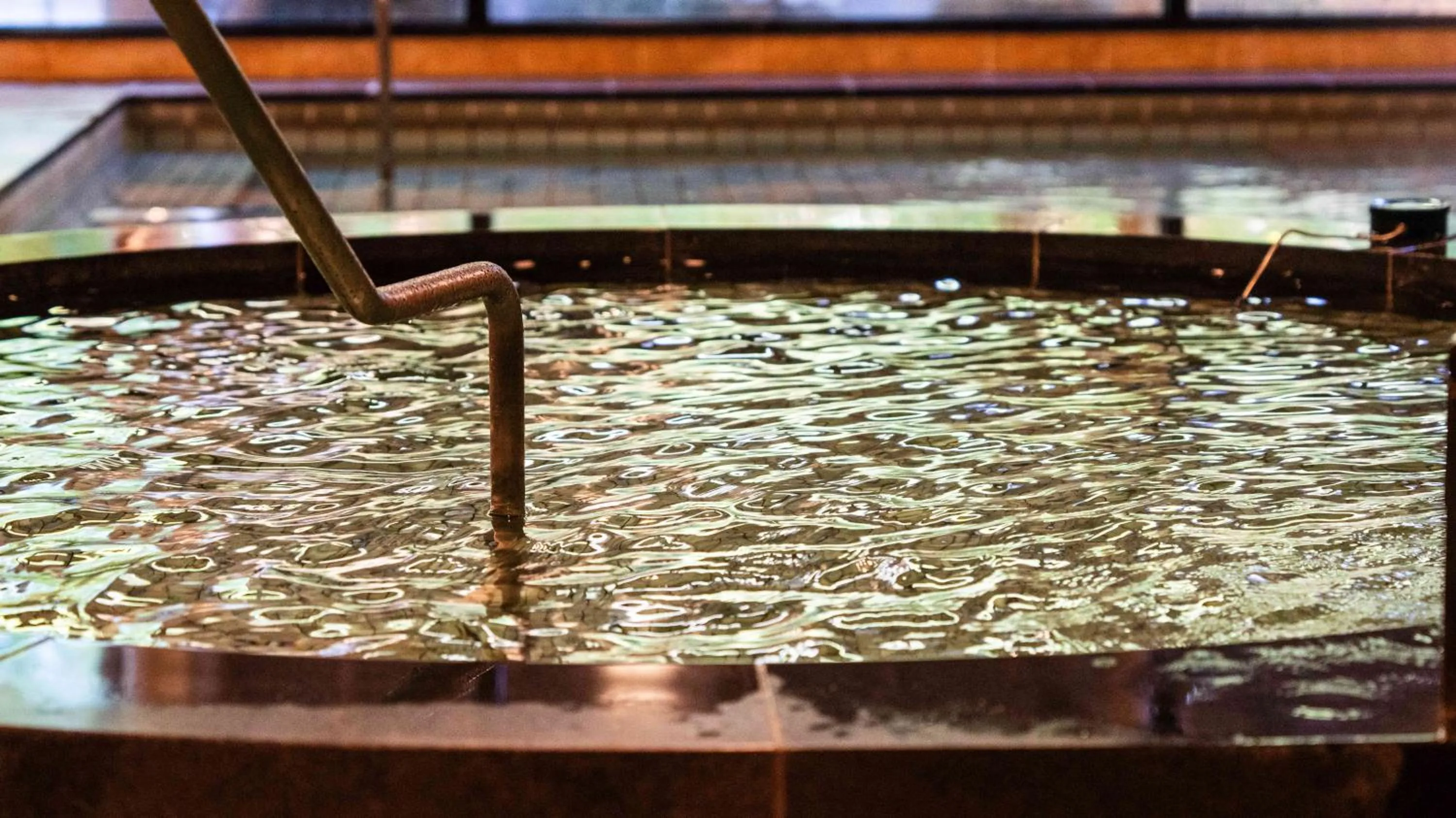 Hot Spring Bath in Motosu Phoenix Hotel