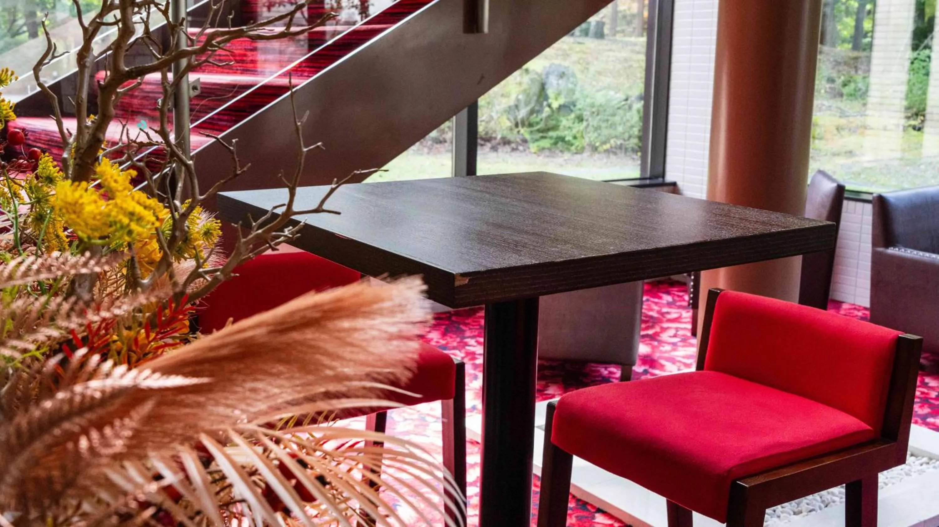 Seating area in Motosu Phoenix Hotel