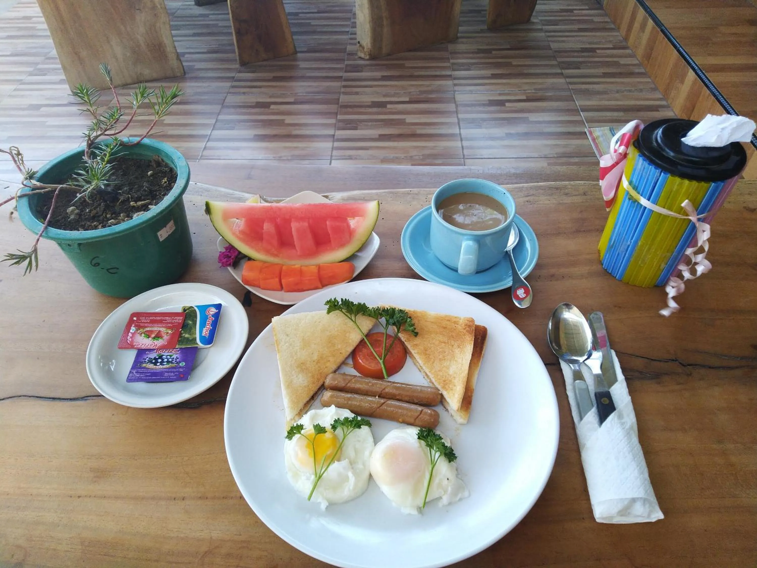 Breakfast in Beji Ayu Homestay