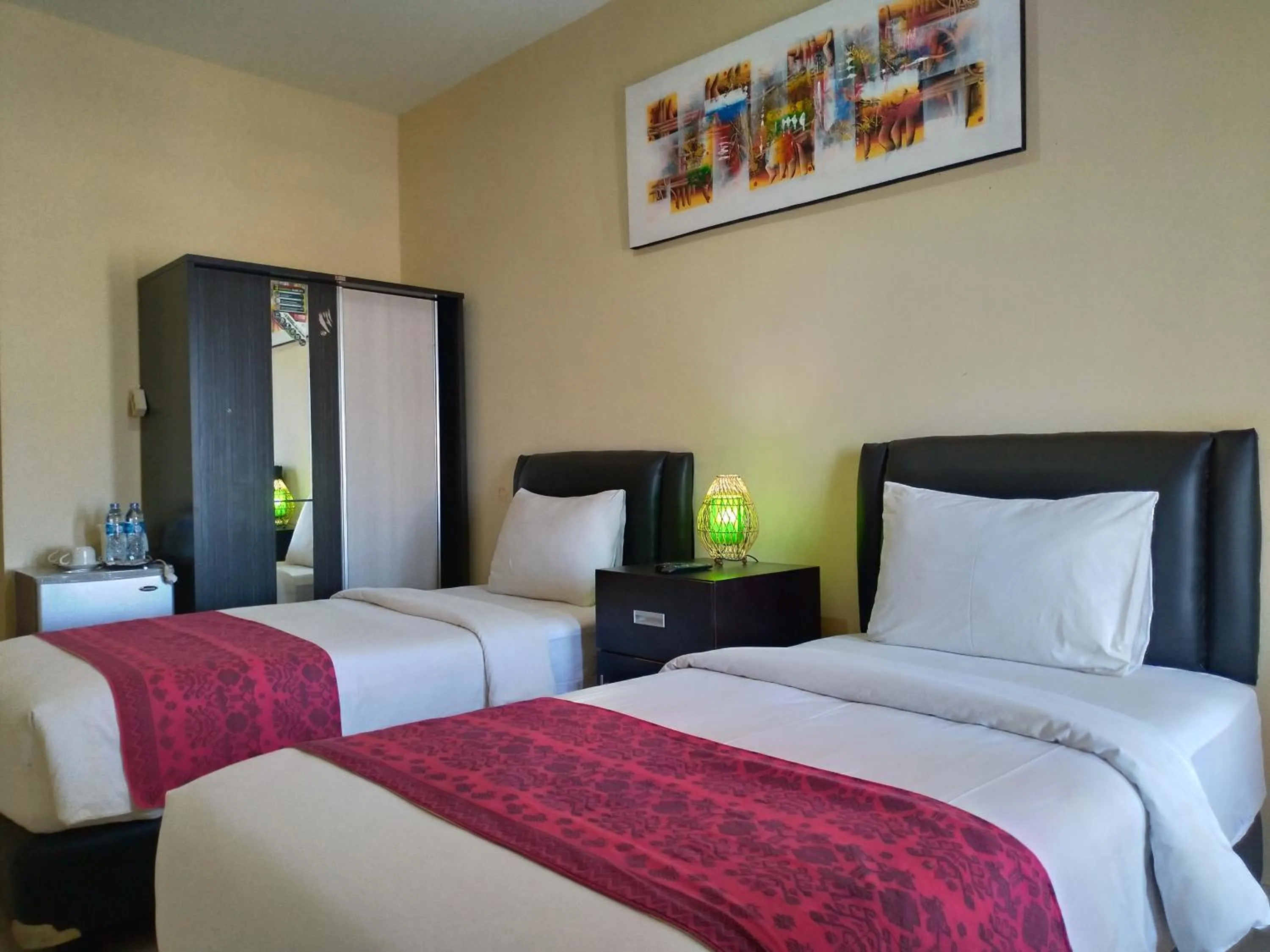 Bed in Beji Ayu Homestay