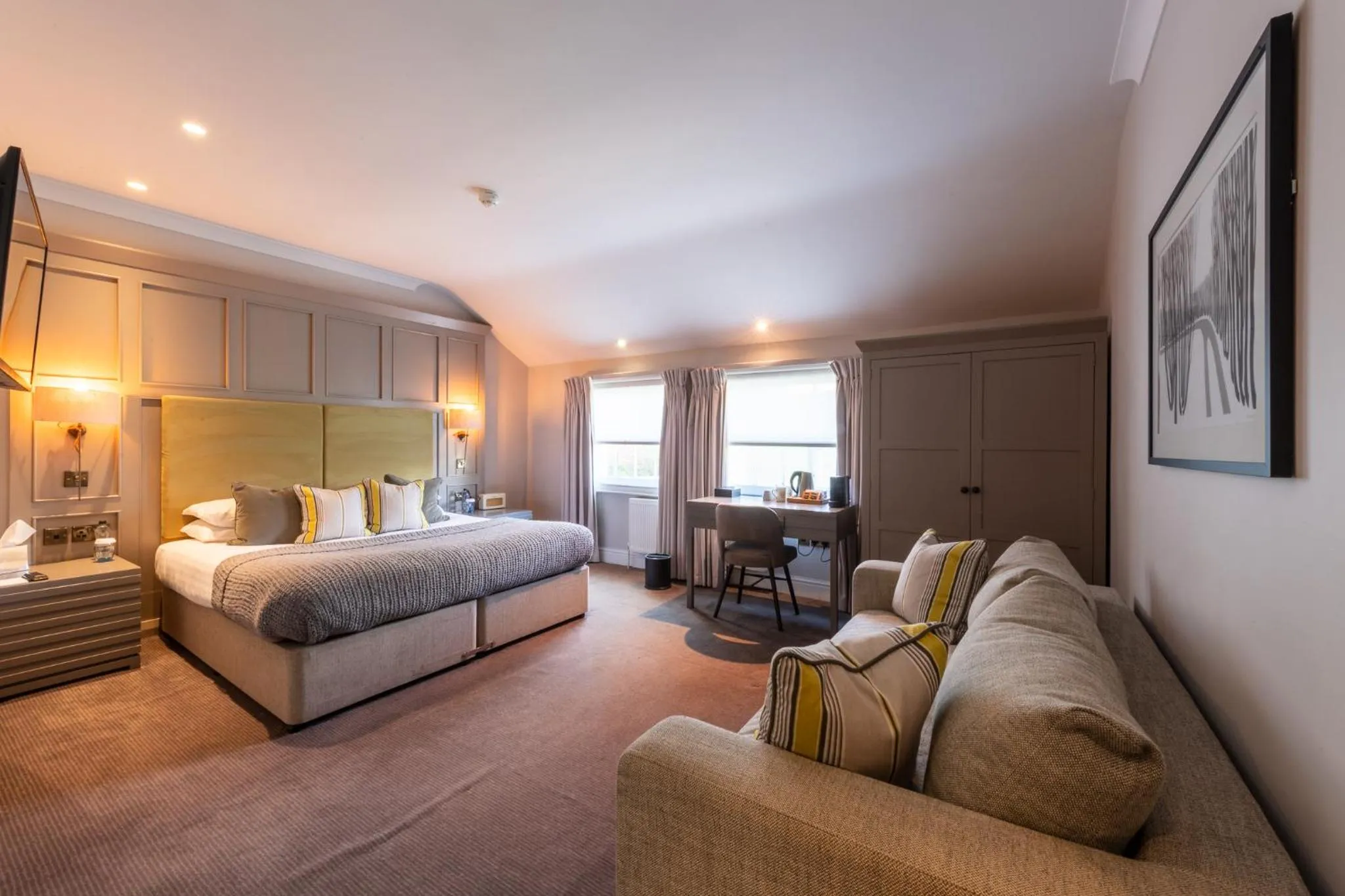 Bed in The Royal Wells Hotel, Tunbridge Wells - The Coaching Inn Group
