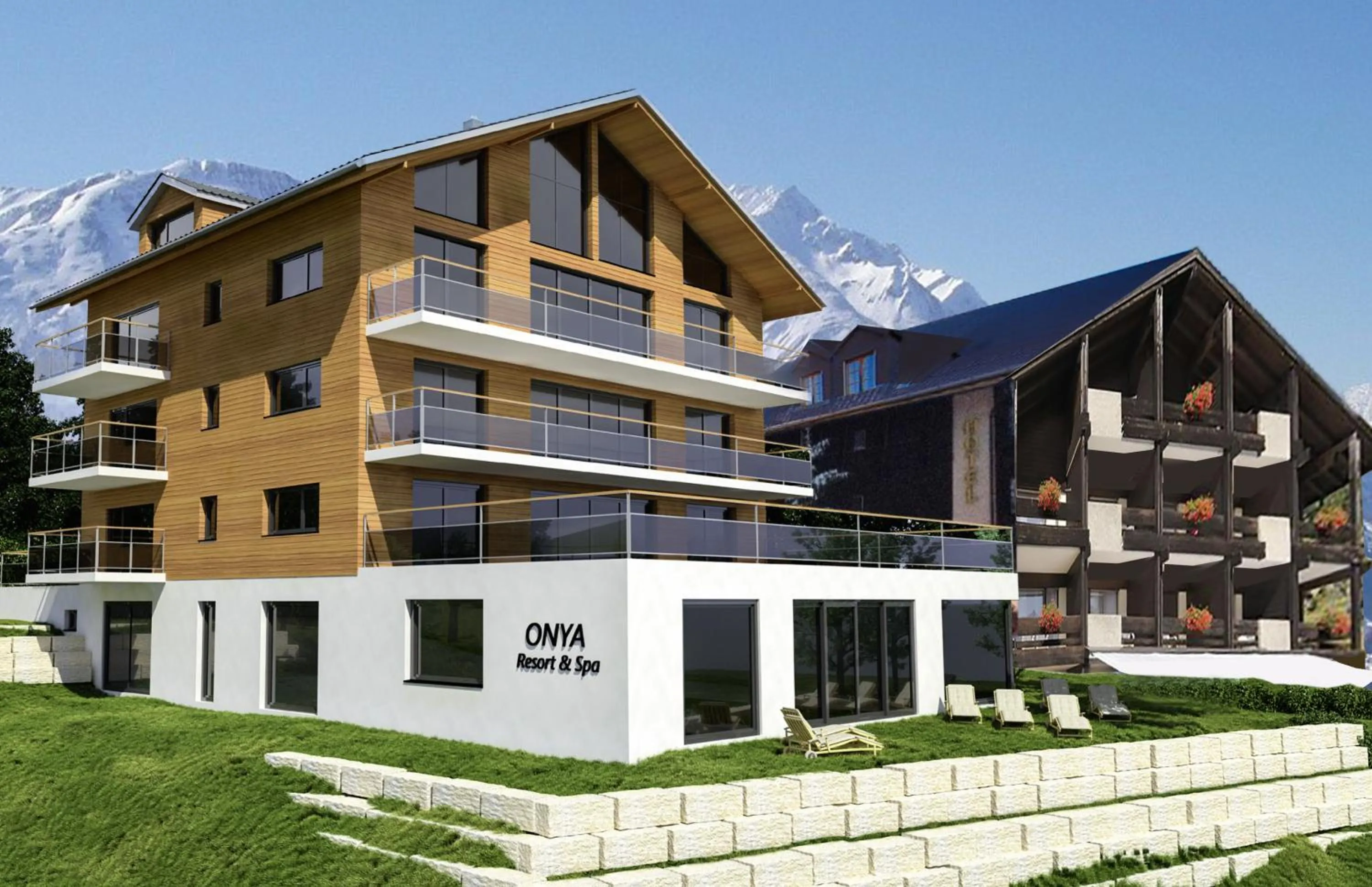 Facade/entrance in The Onya Resort & Spa